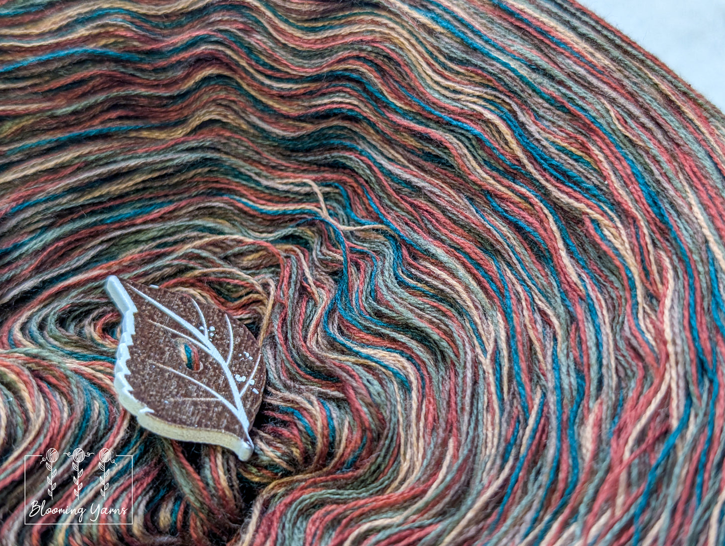 Melange yarn cake colour combination MEL007