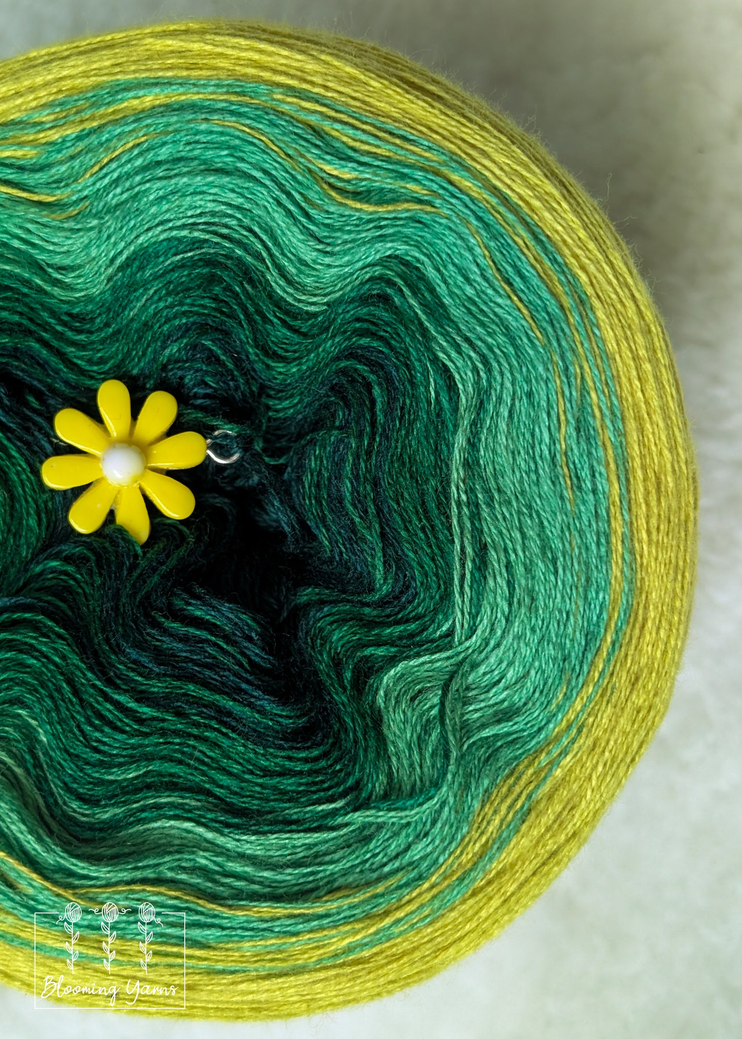 Gradient ombre yarn cake colour combination "Hollie"