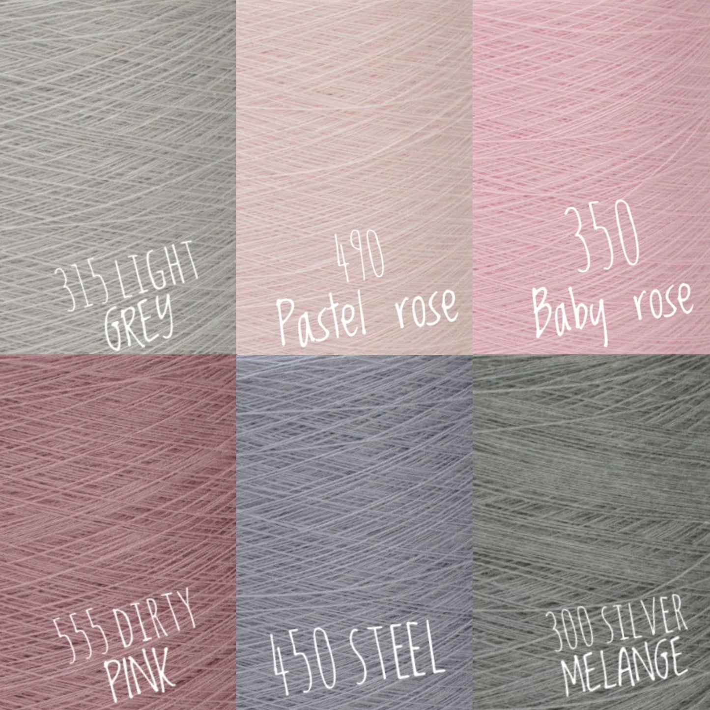 Gradient ombre yarn cake colour combination C379