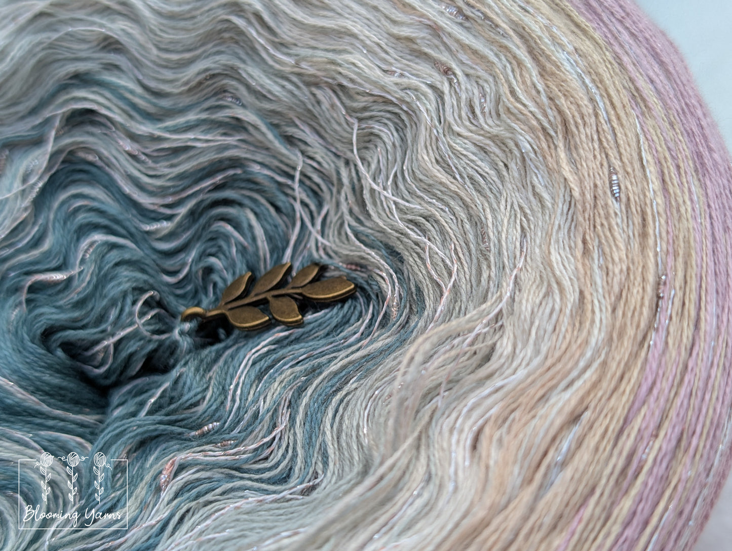 Gradient ombre yarn cake colour combination C392' "Wistful Wanderer"