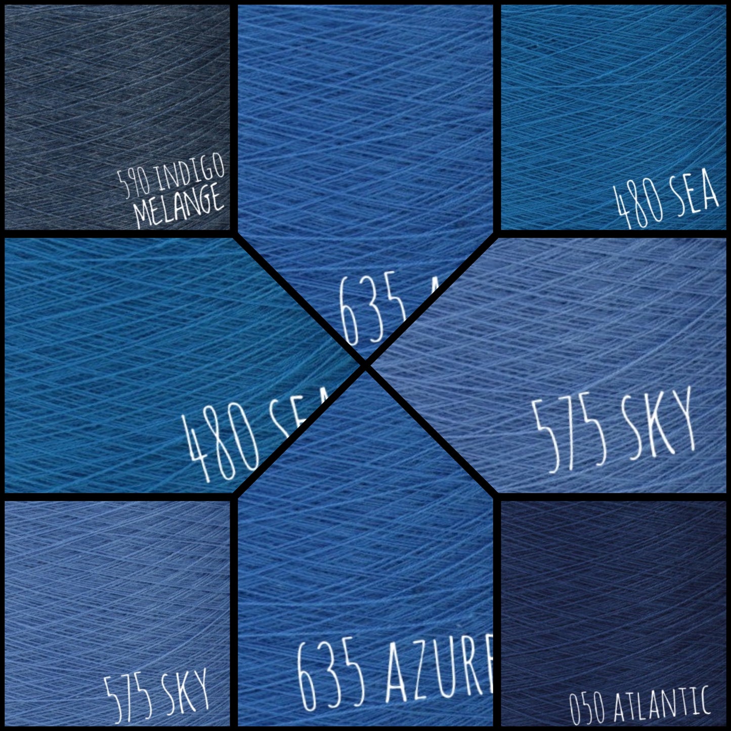 Melange yarn cake colour combination MEL005