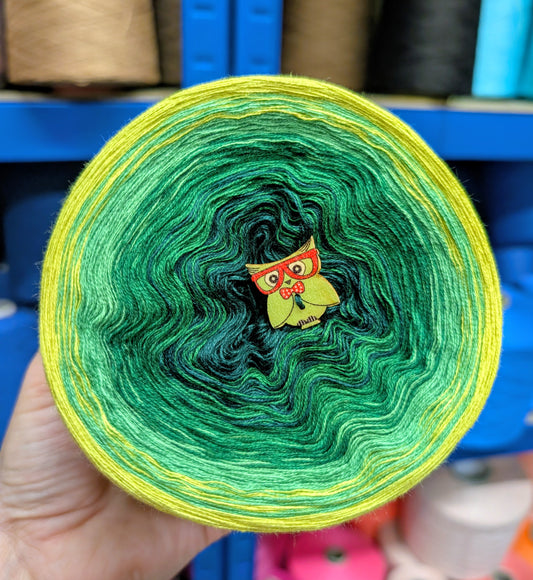 Gradient ombre yarn cake colour combination "Hollie"