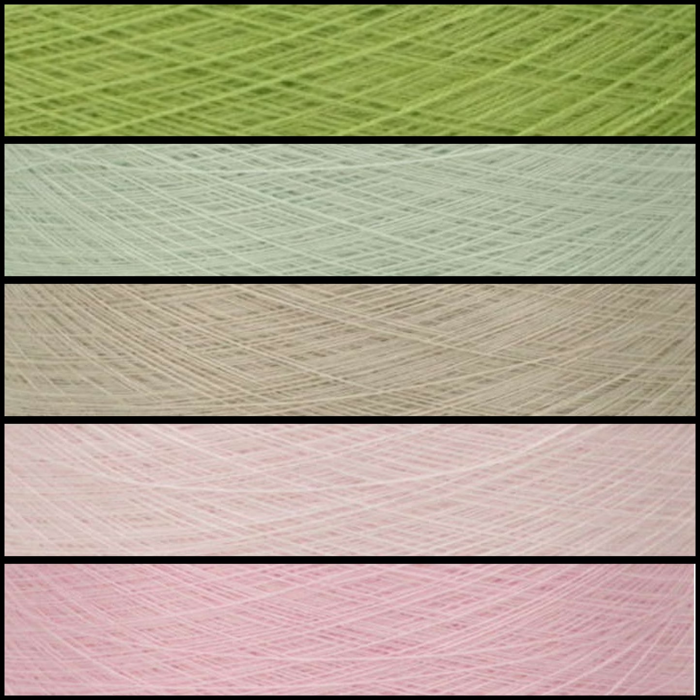 Gradient ombre yarn cake colour combination "Calla"