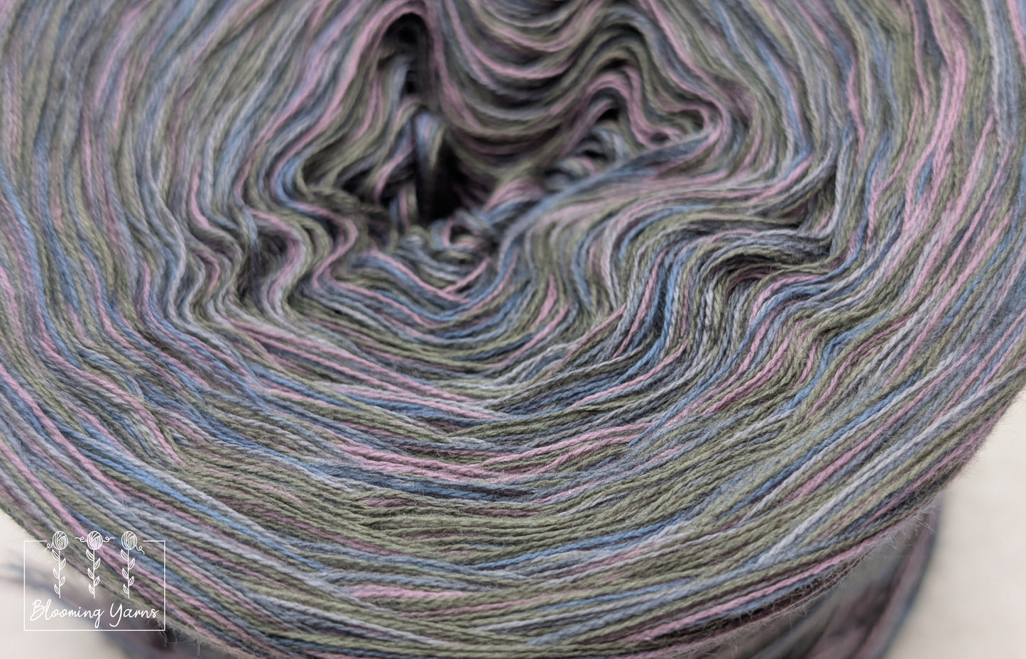 Melange yarn cake colour combination MEL015