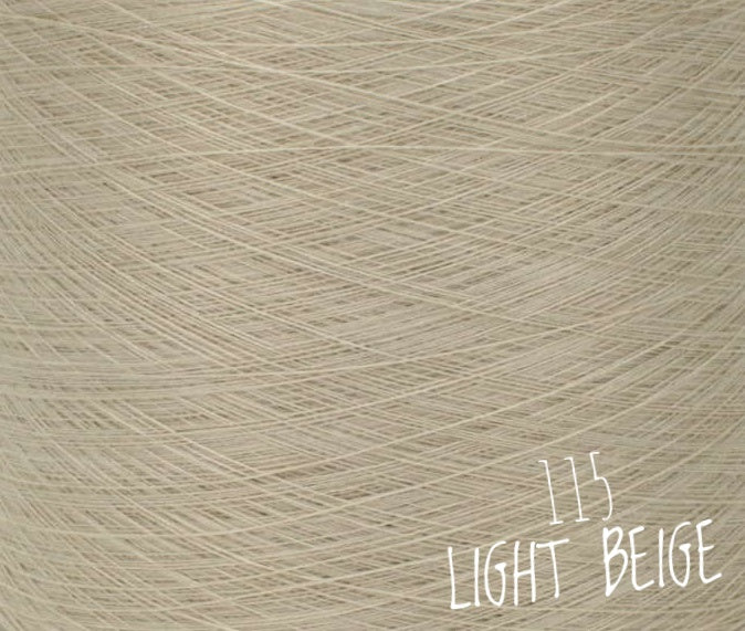 solid/mono colour yarn 50%cotton/50%acrylic