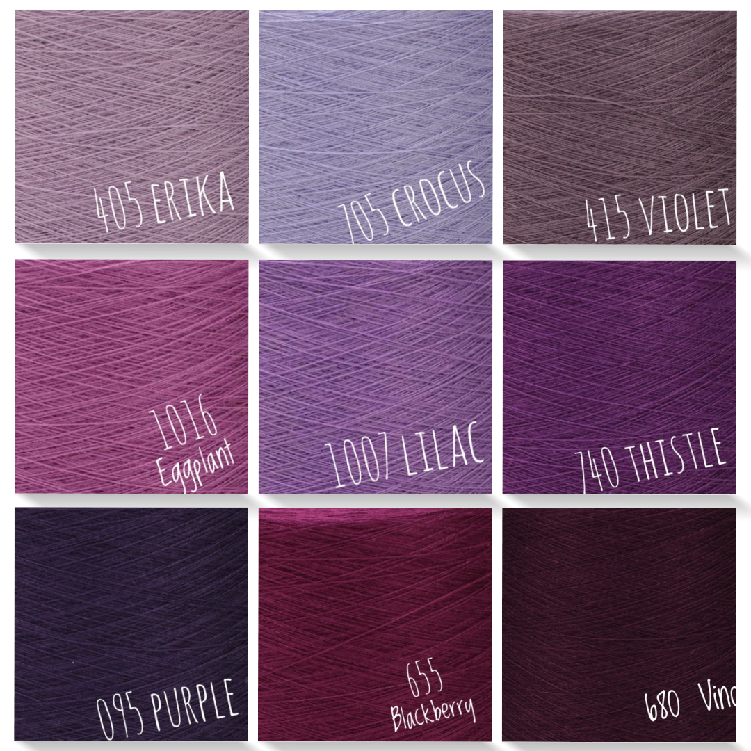 solid/mono colour yarn 50%cotton/50%acrylic