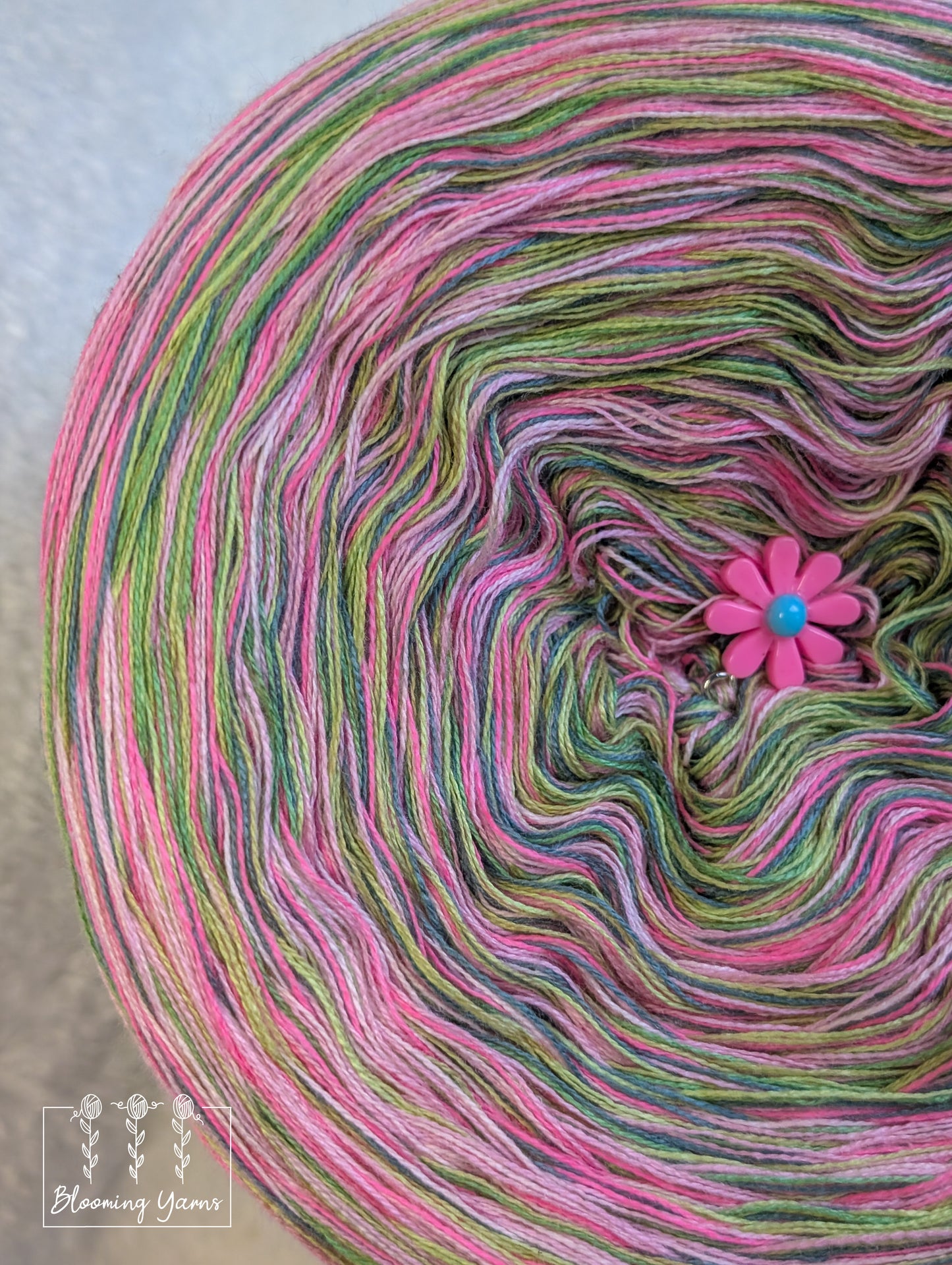 Melange yarn cake colour combination MEL002