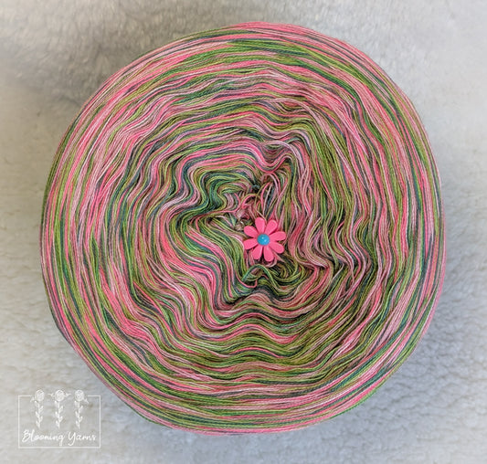 Melange yarn cake colour combination MEL002