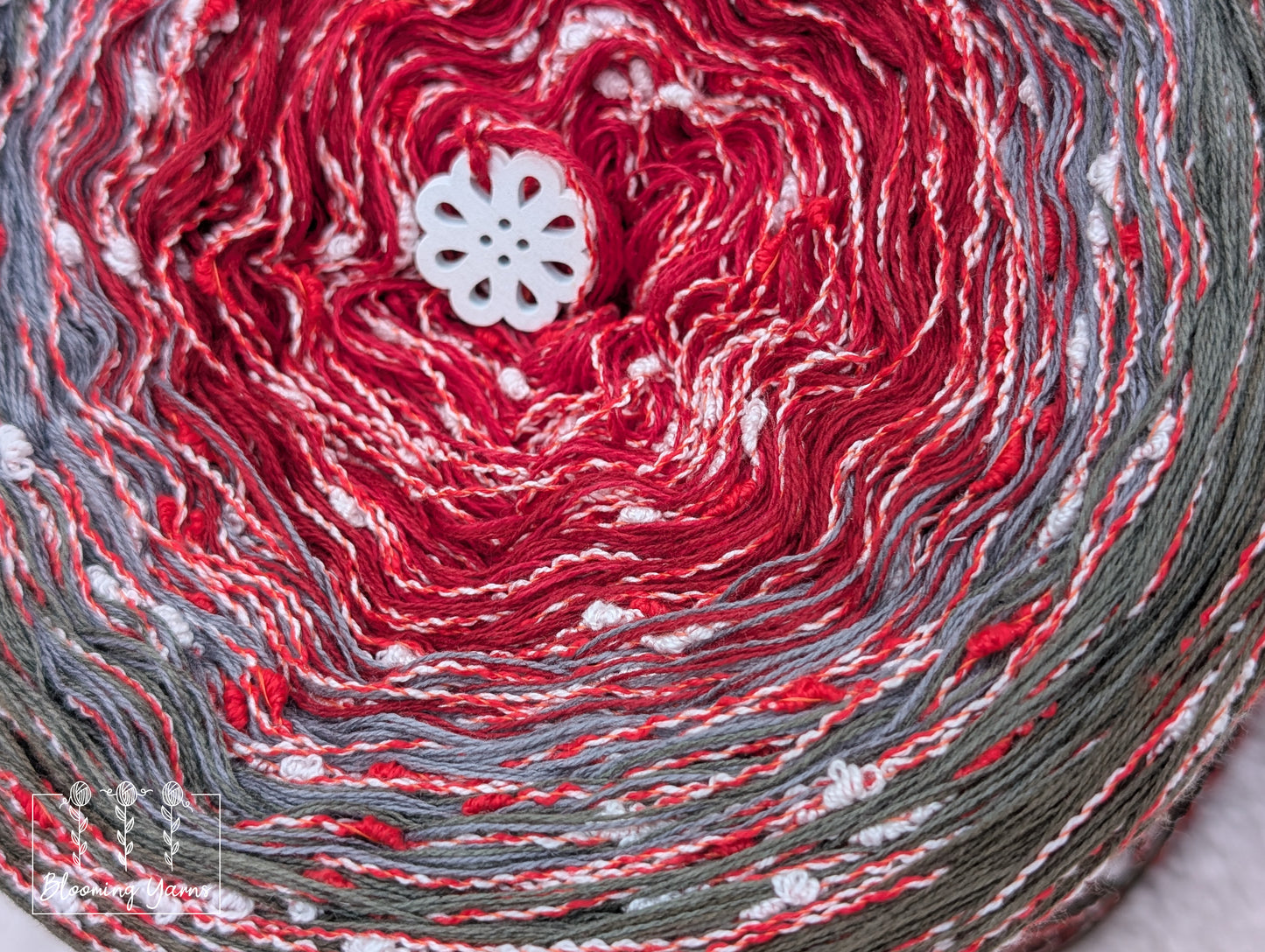 Gradient ombre yarn cake colour combination C399