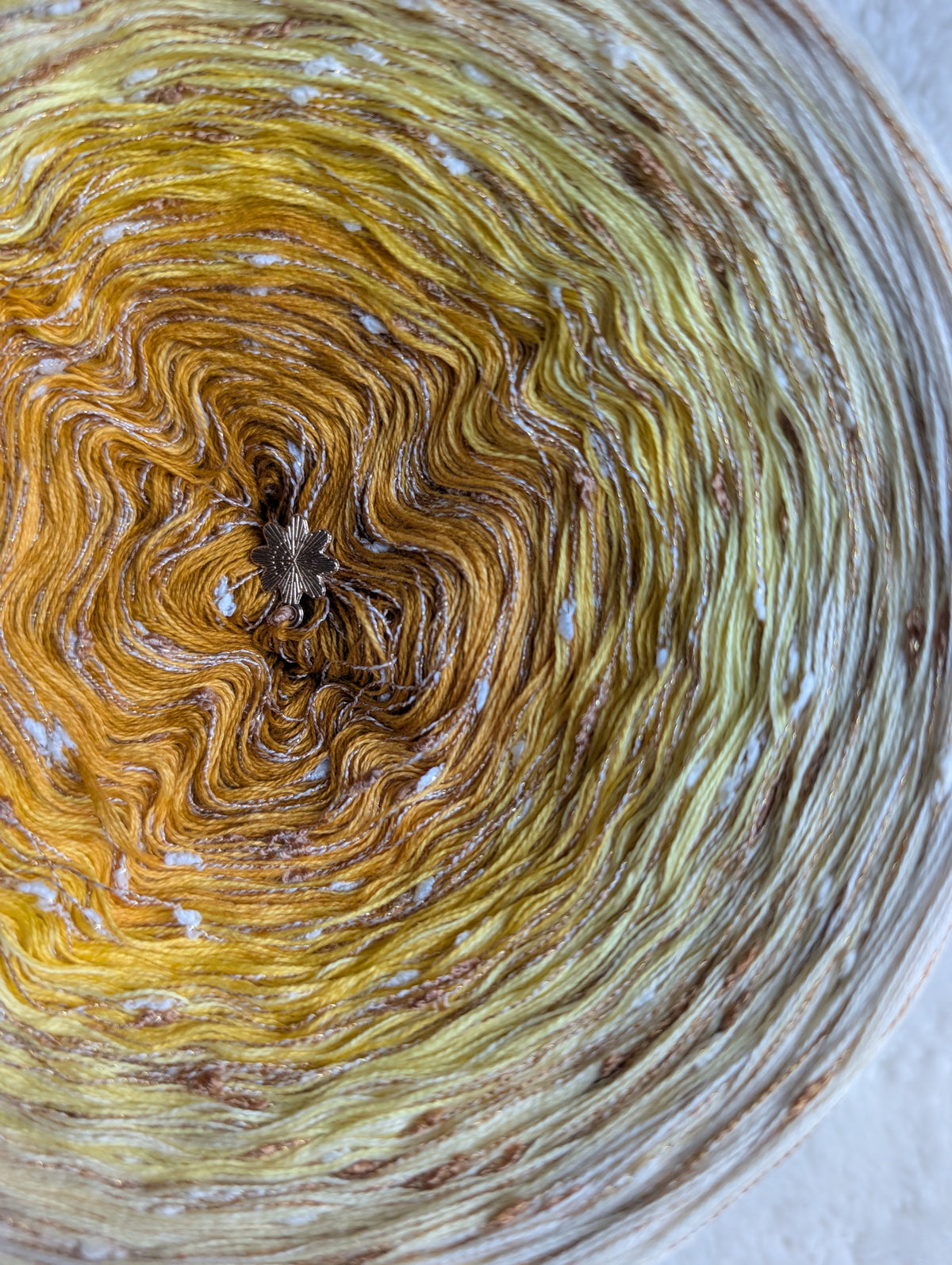 Gradient ombre yarn cake colour combination C434