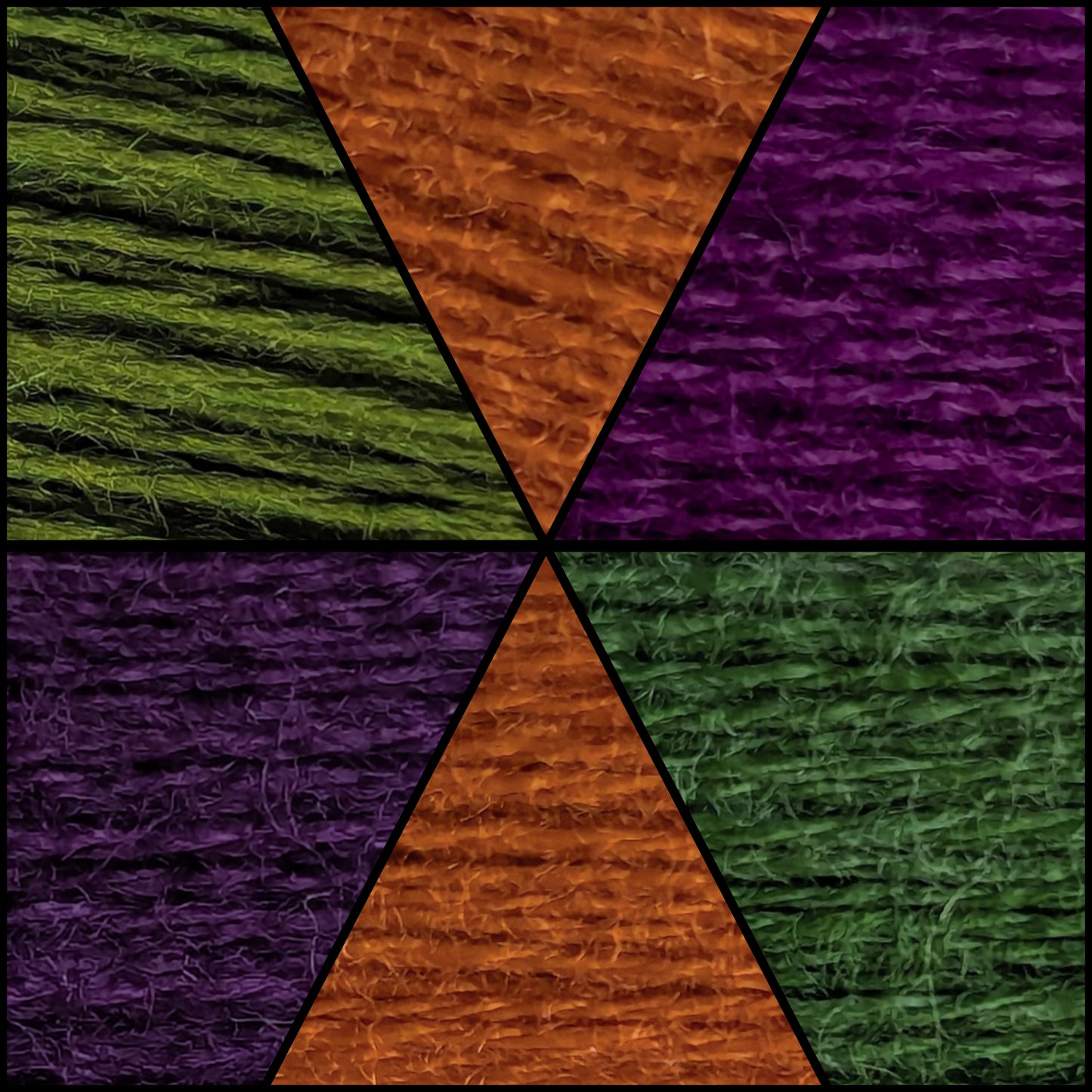 Melange merino/acrylic blend yarn cake with sequins MA027