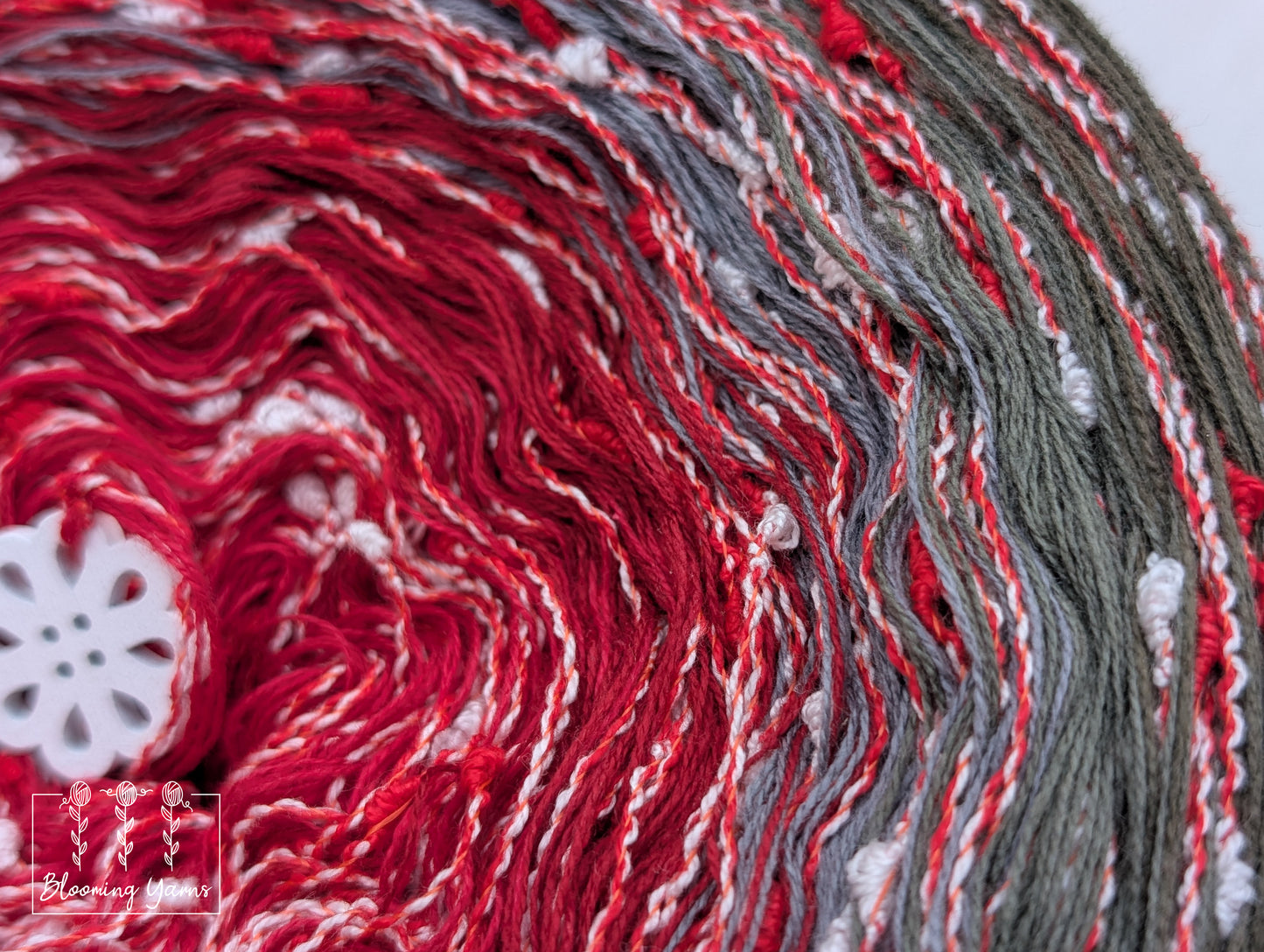 Gradient ombre yarn cake colour combination C399