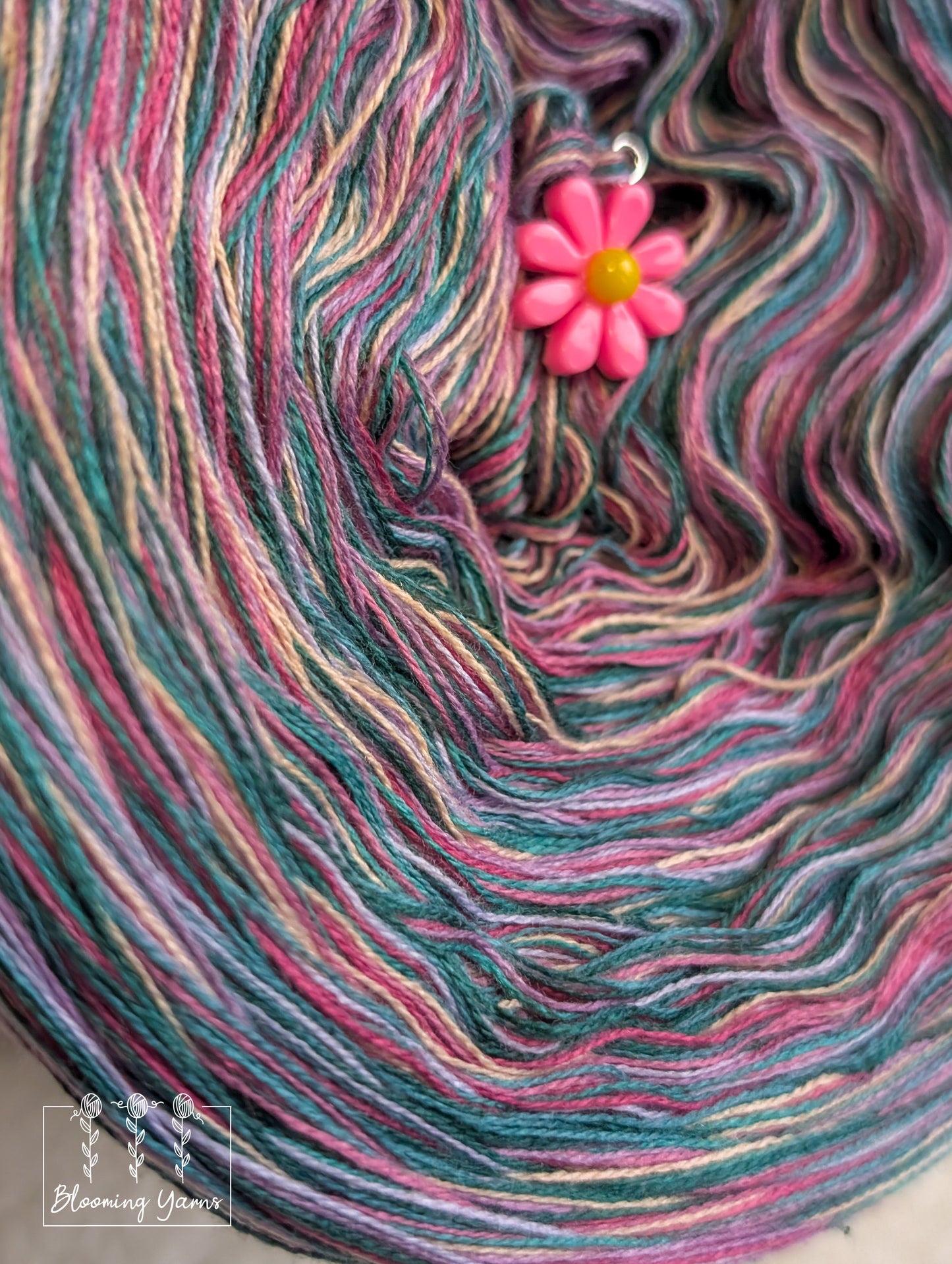 Melange yarn cake colour combination MEL009