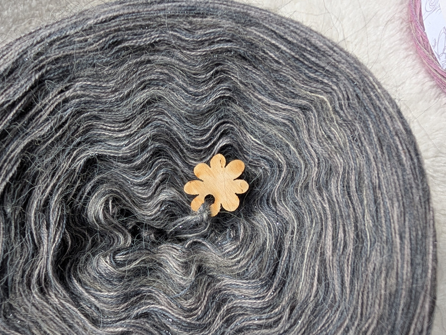 Melange yarn cake colour combination MEL016