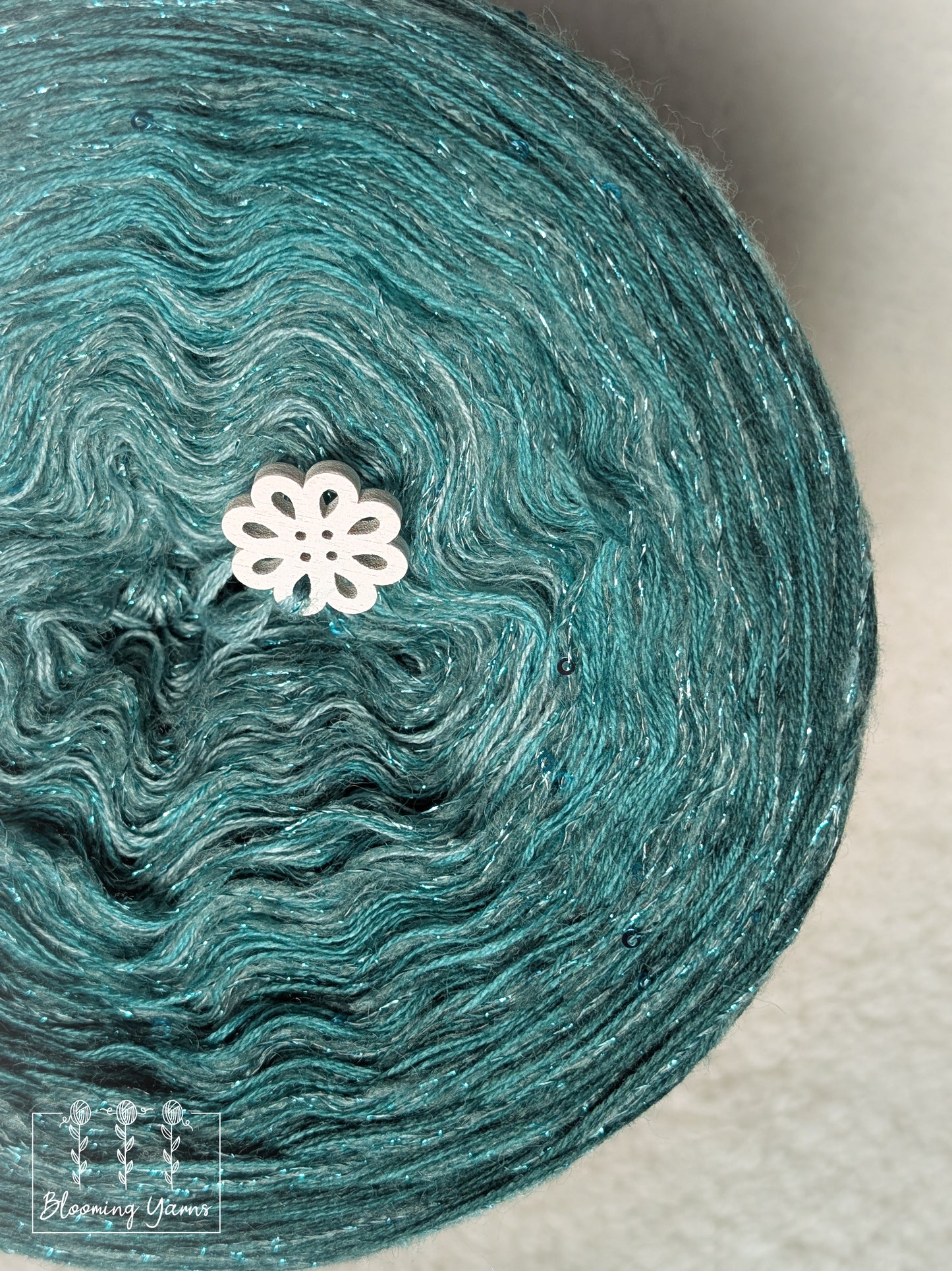 Gradient ombre yarn cake colour combination C403