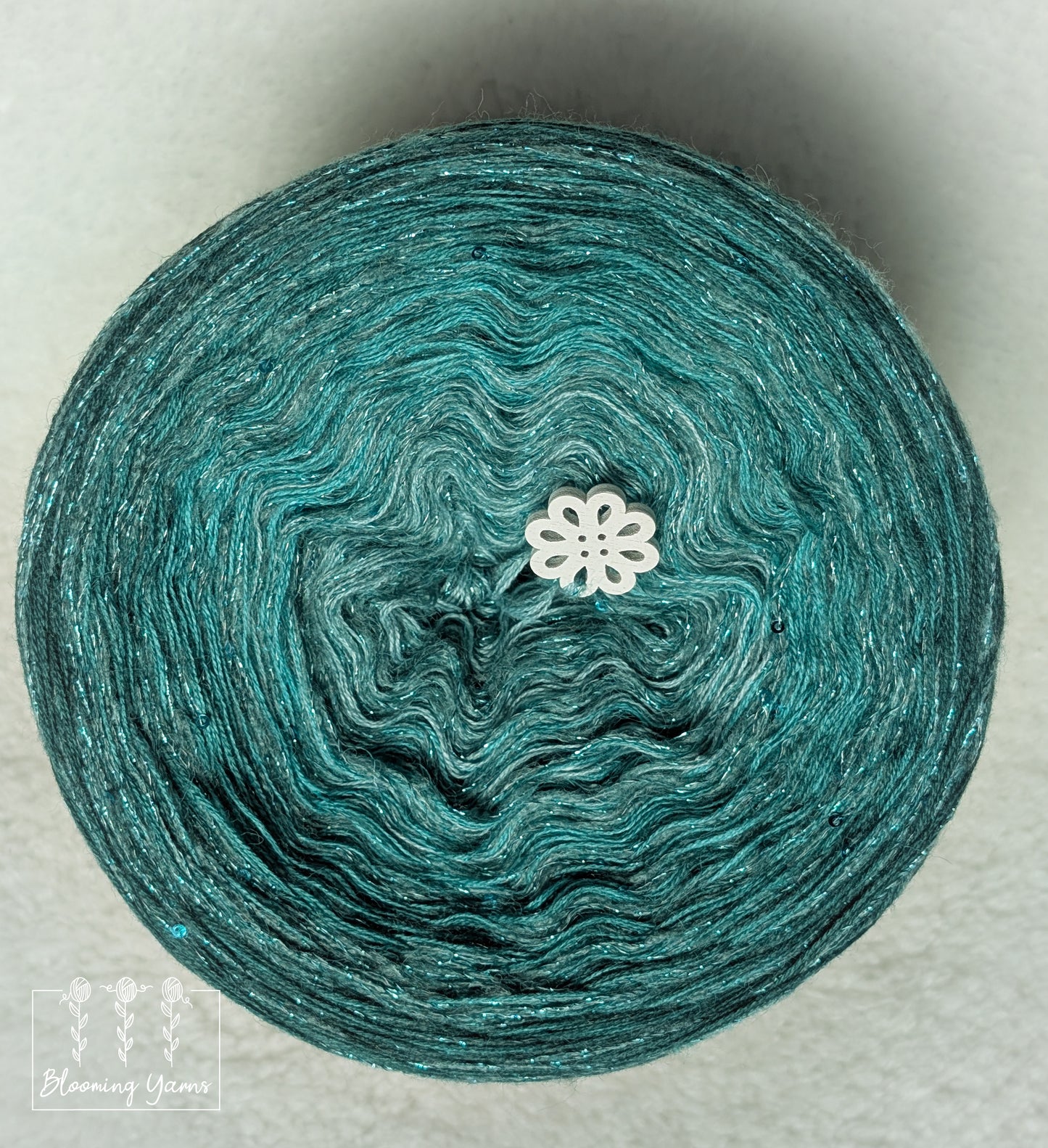 Gradient ombre yarn cake colour combination C403