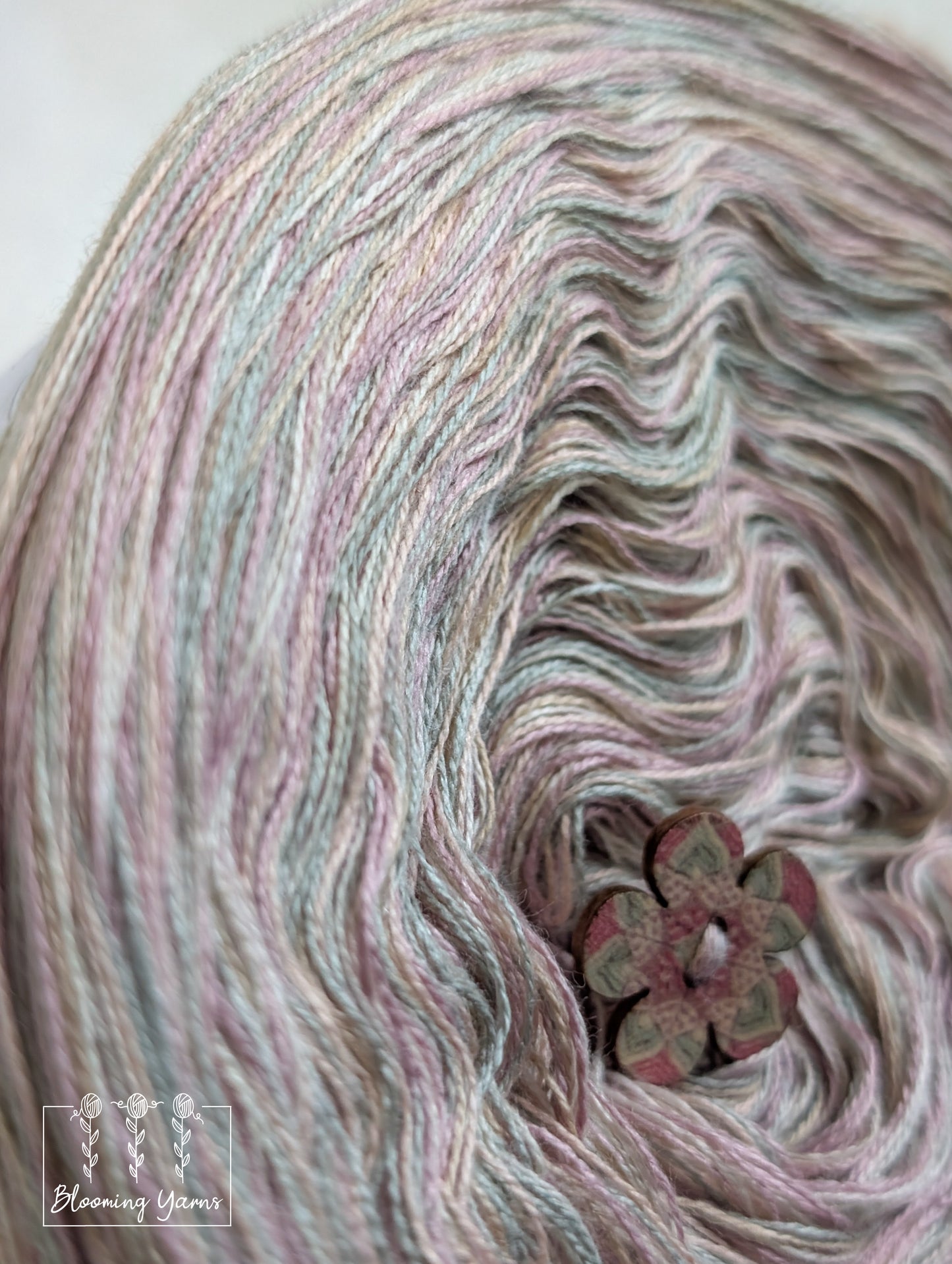 Melange yarn cake colour combination MEL006