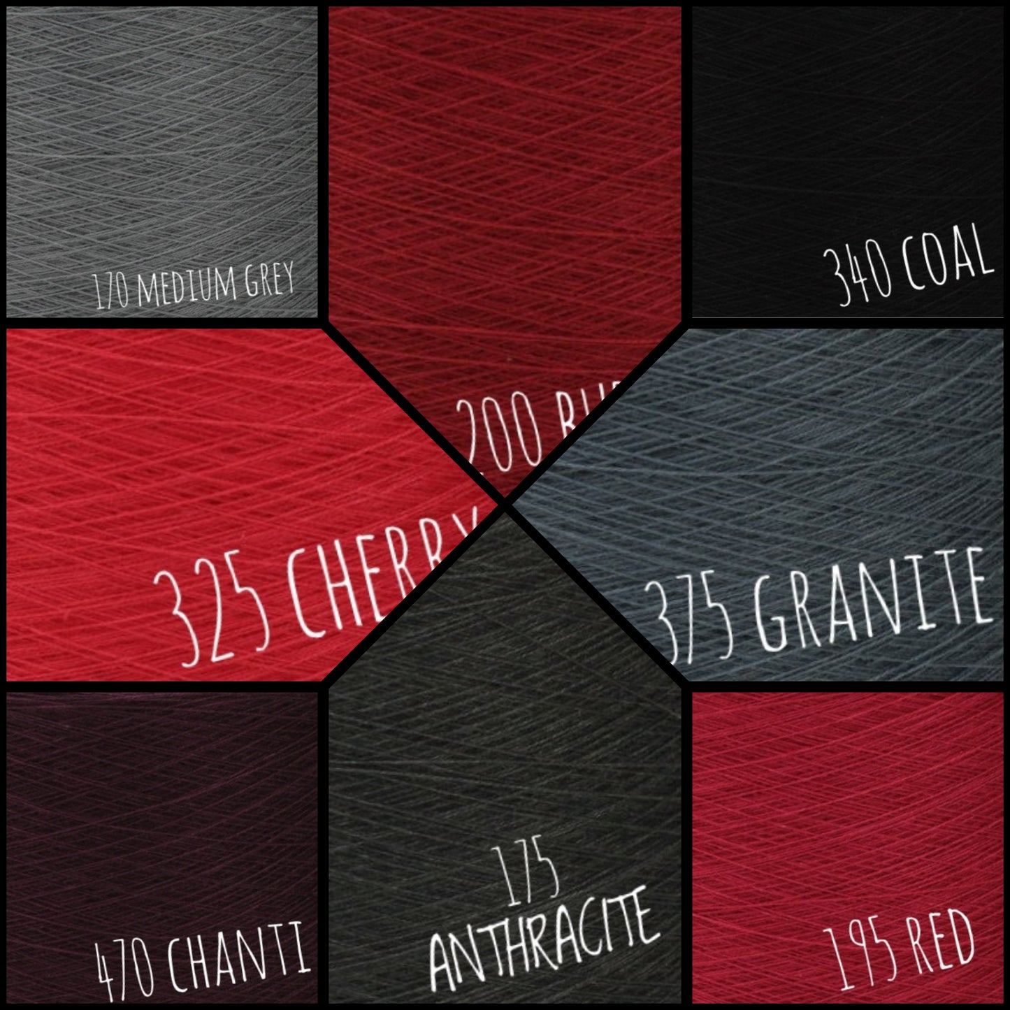 Melange yarn cake colour combination MEL010