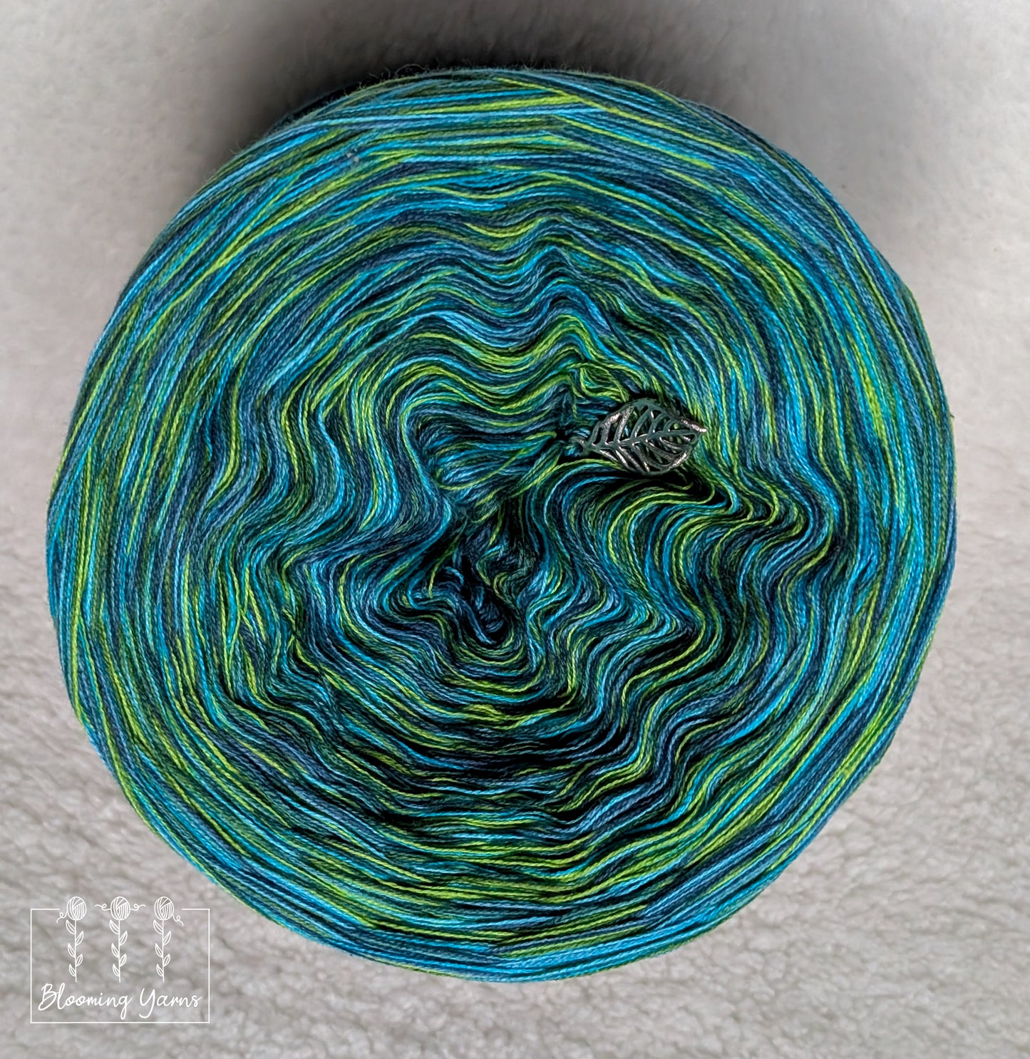 Melange yarn cake colour combination MEL014