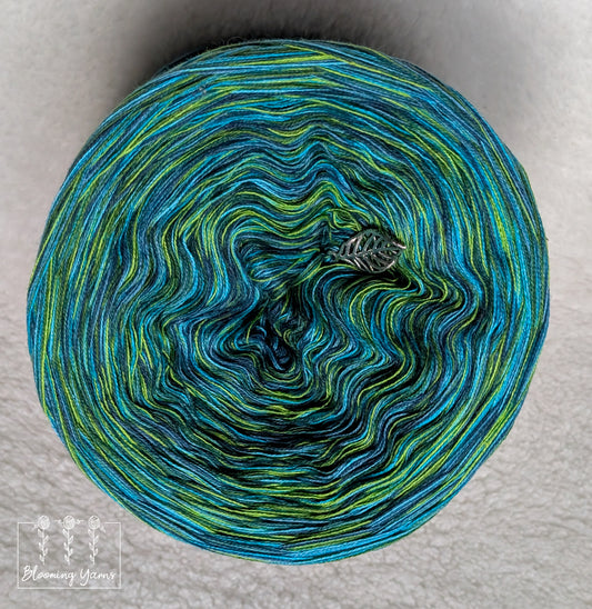 Melange yarn cake colour combination MEL014