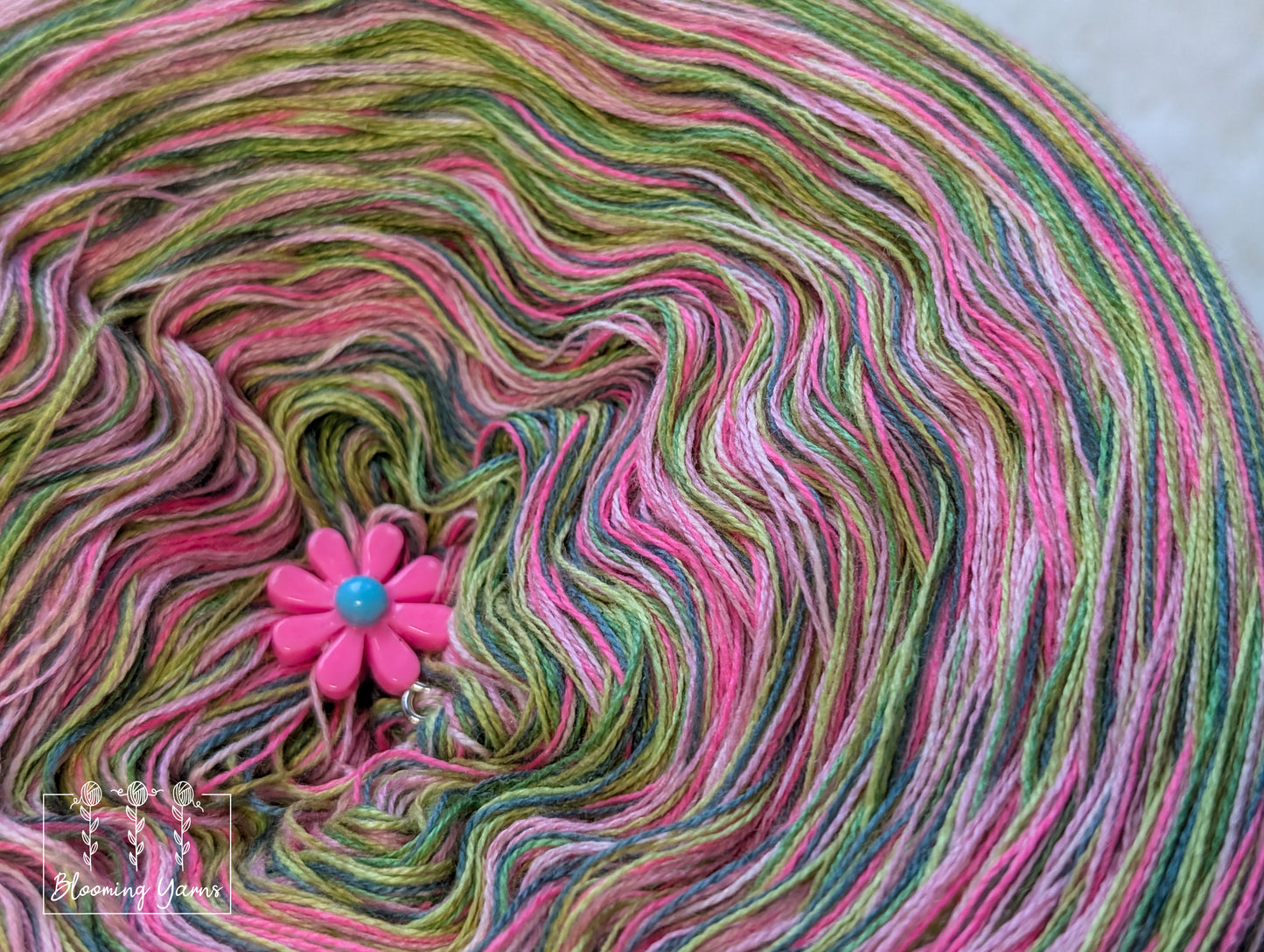 Melange yarn cake colour combination MEL002