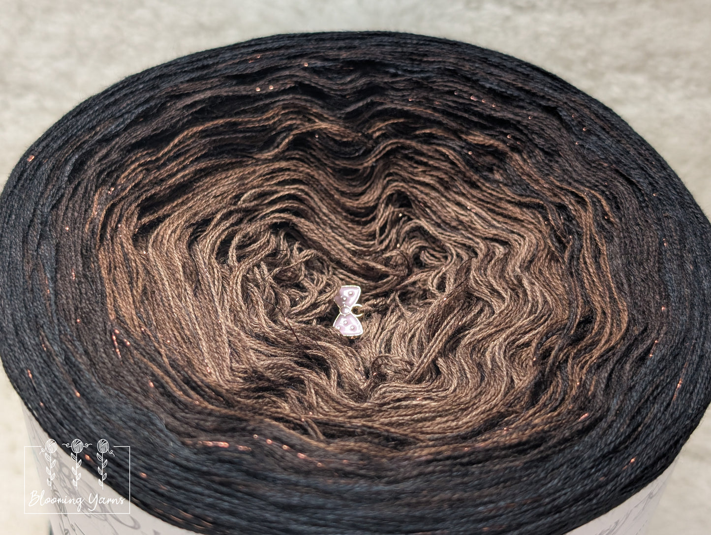 Gradient ombre yarn cake colour combination C388