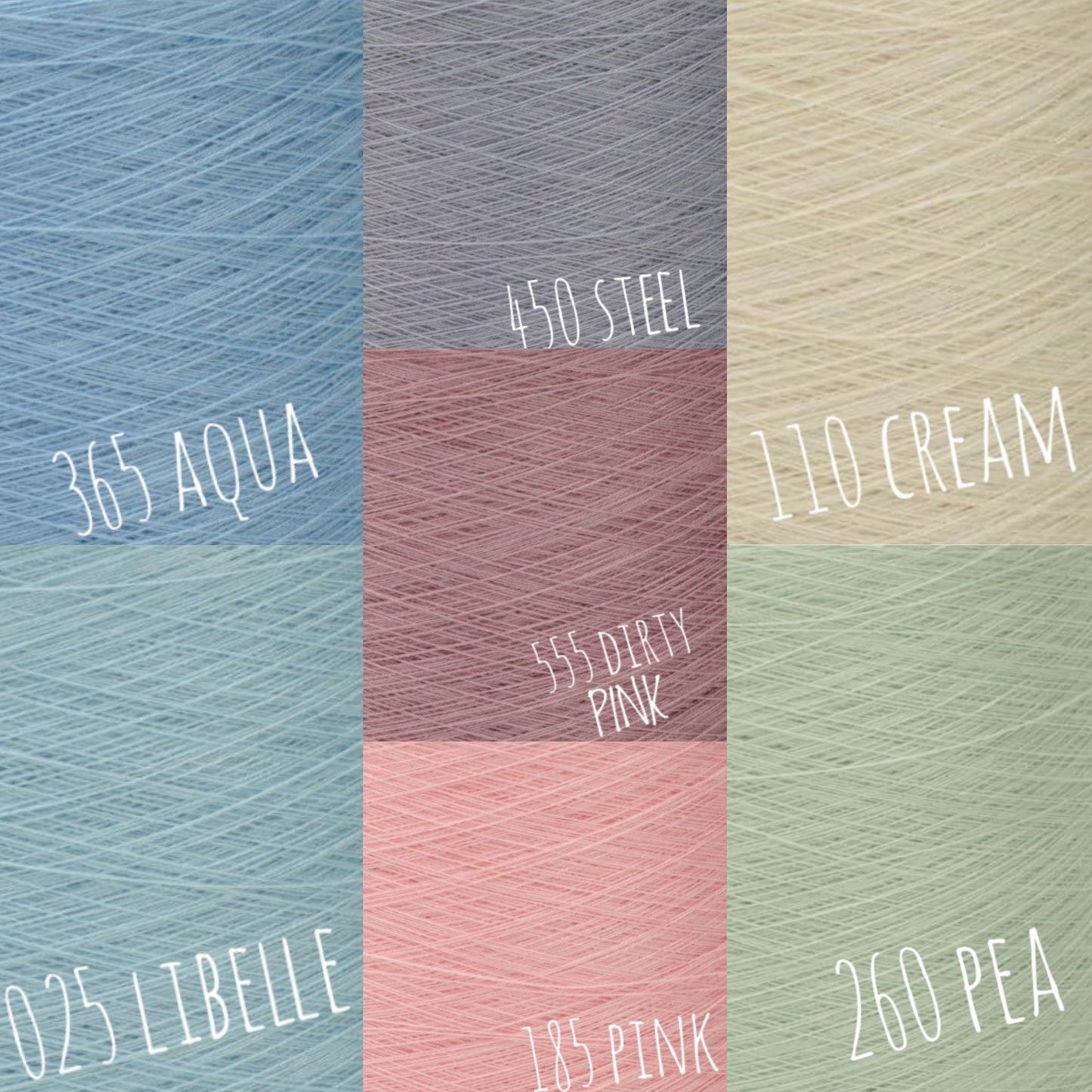 "Cherry blossom" gradient ombre yarn cake