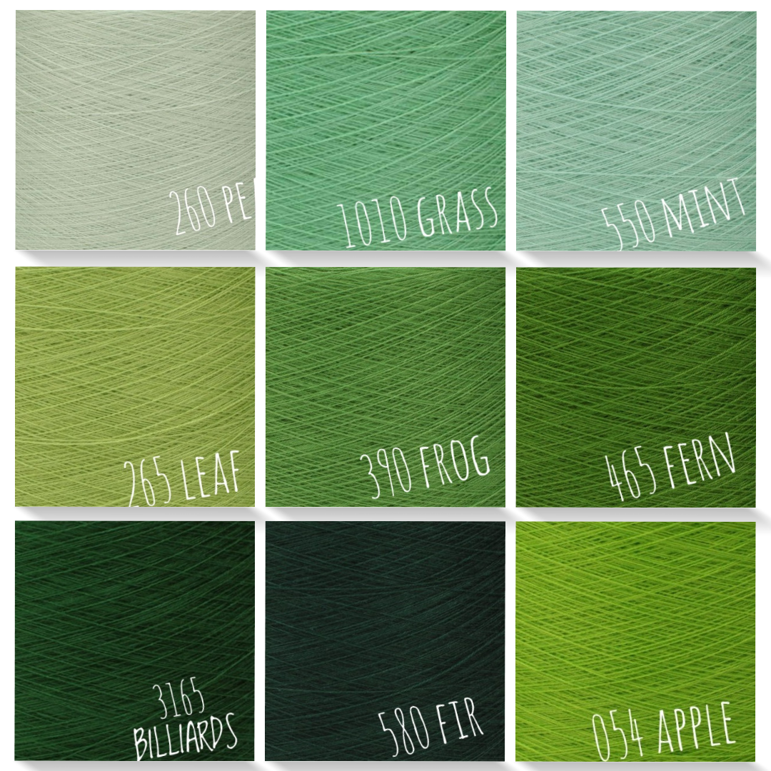 solid/mono colour yarn 50%cotton/50%acrylic