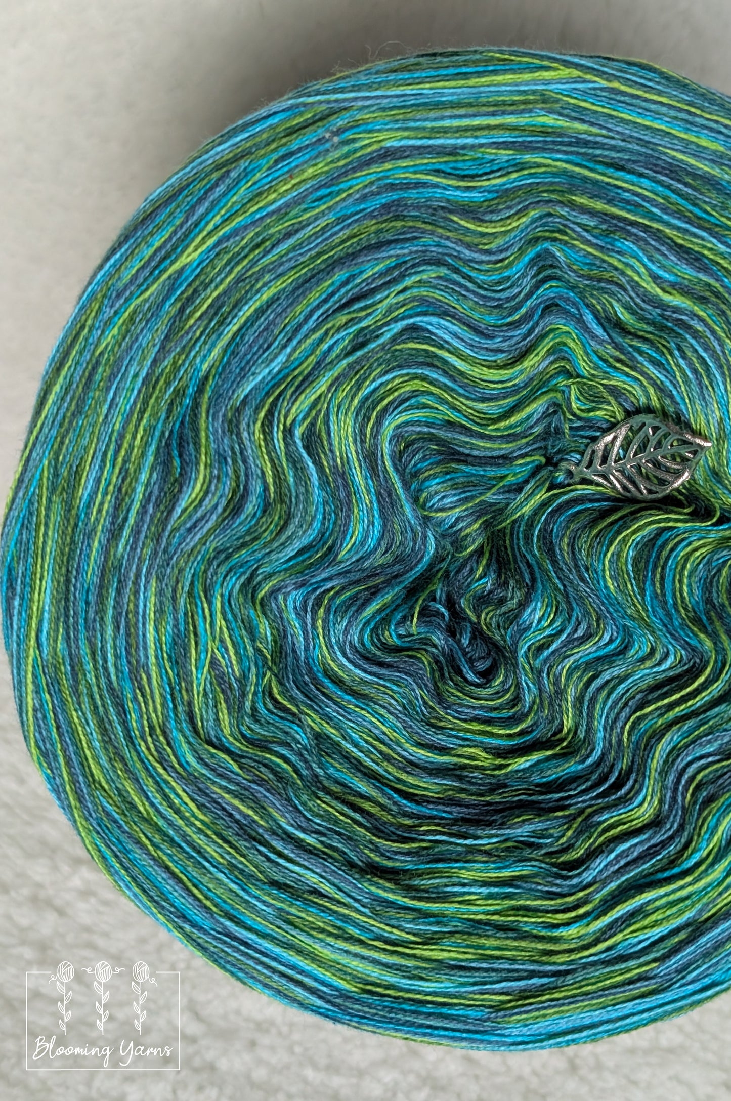 Melange yarn cake colour combination MEL014