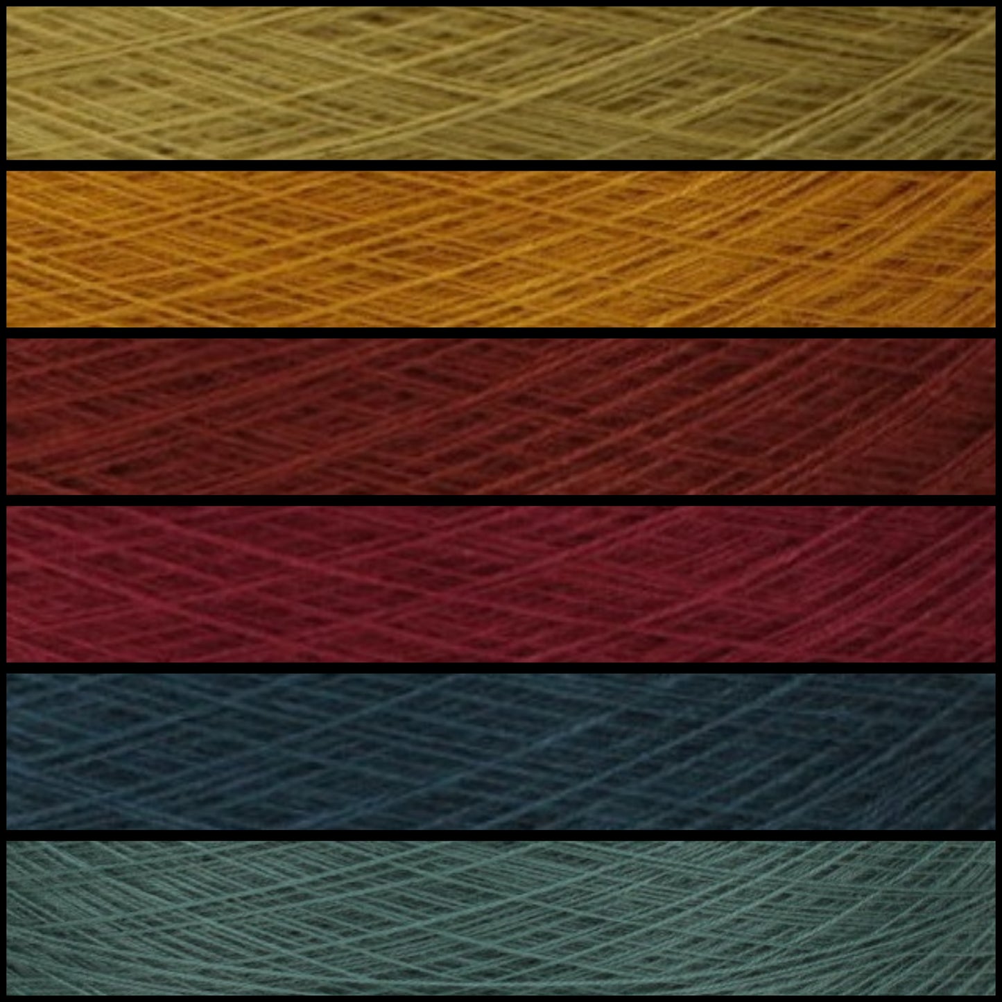 Gradient ombre yarn cake colour combination C394 "Gypsy soul"