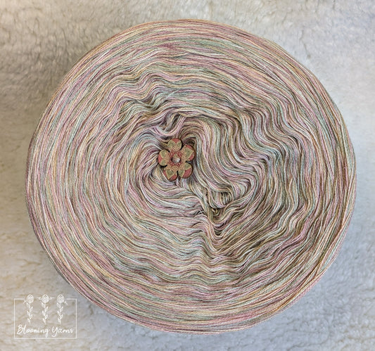 Melange yarn cake colour combination MEL006