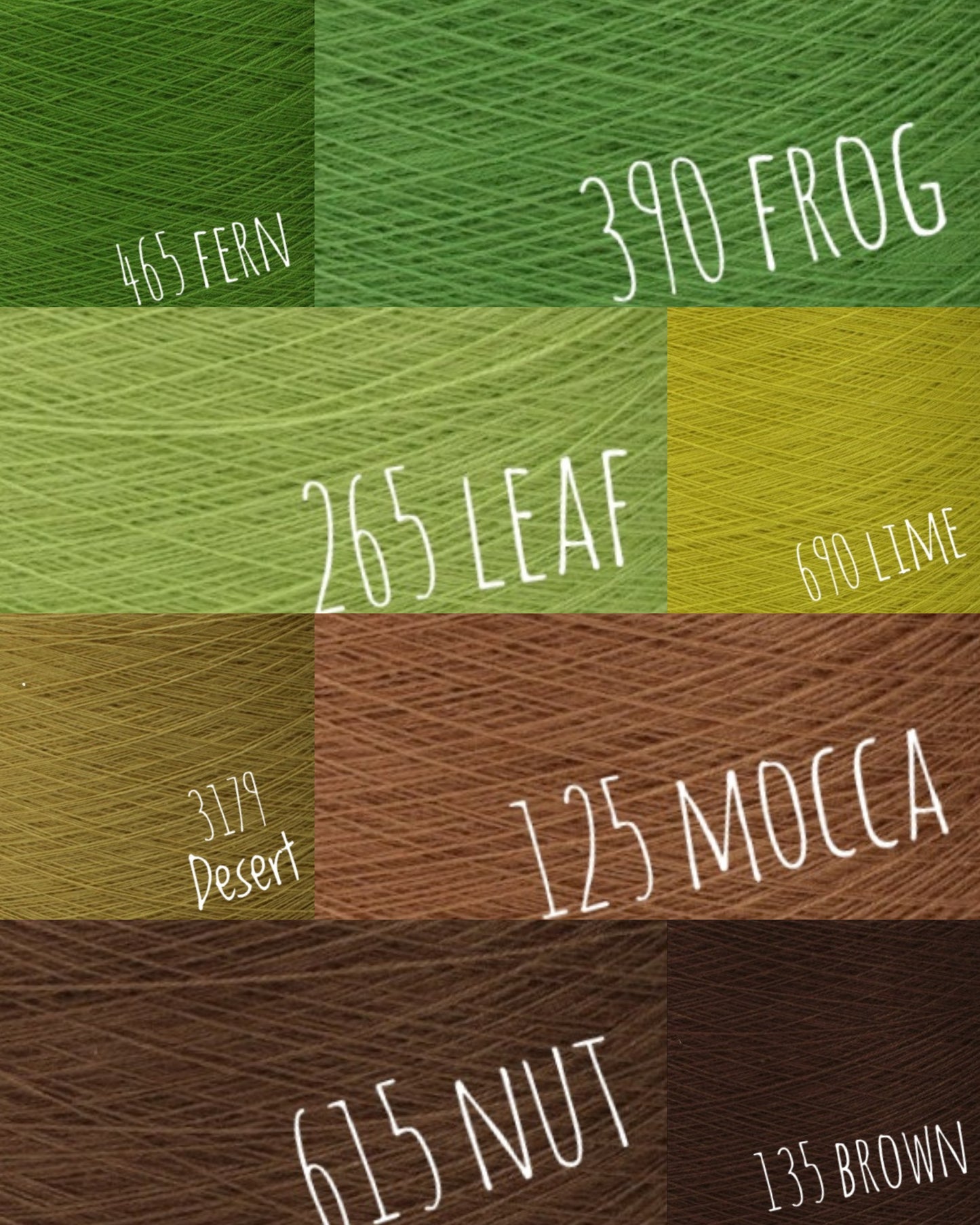 Gradient ombre yarn cake colour combination C429
