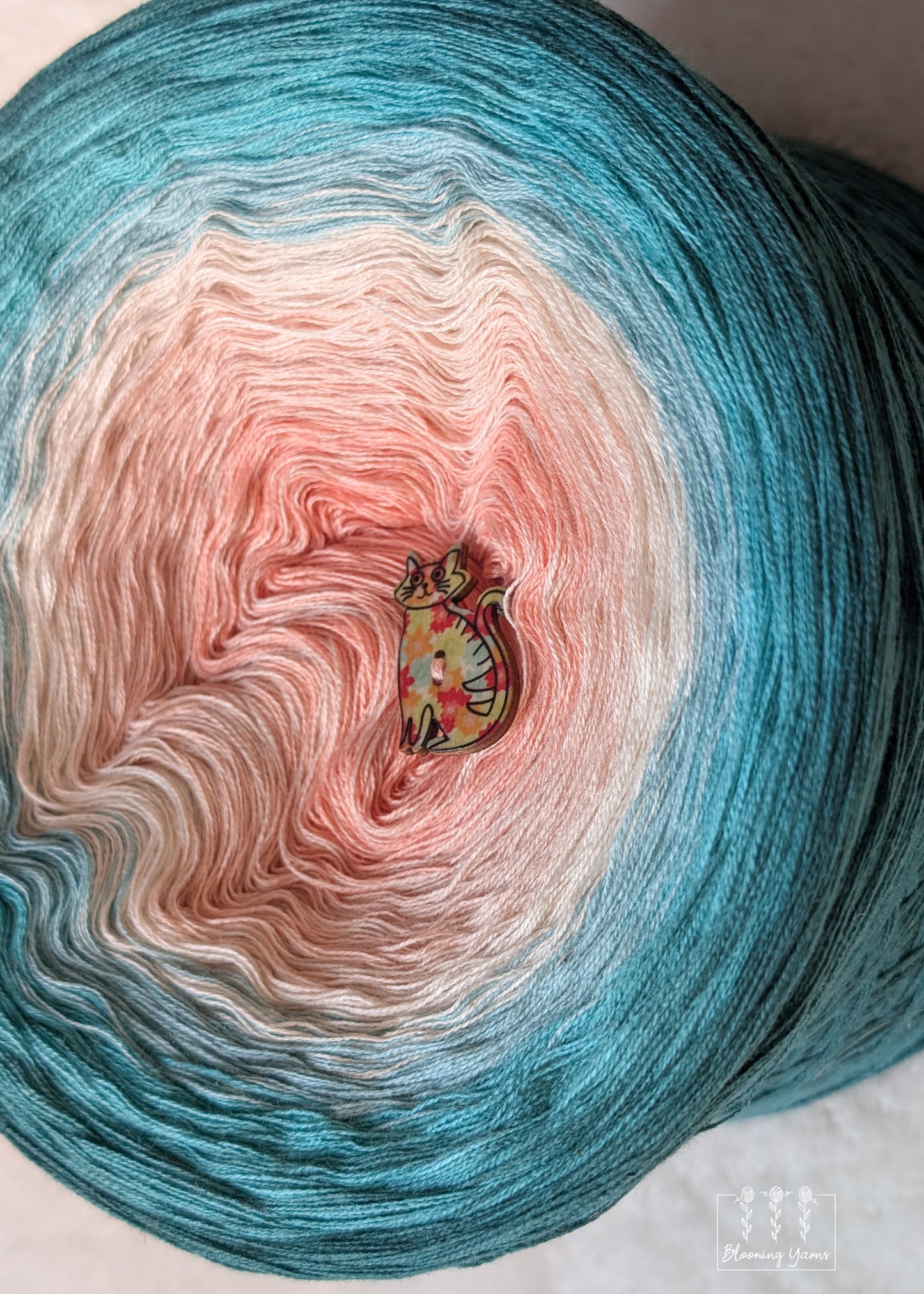 Gradient ombre yarn cake colour combination C410