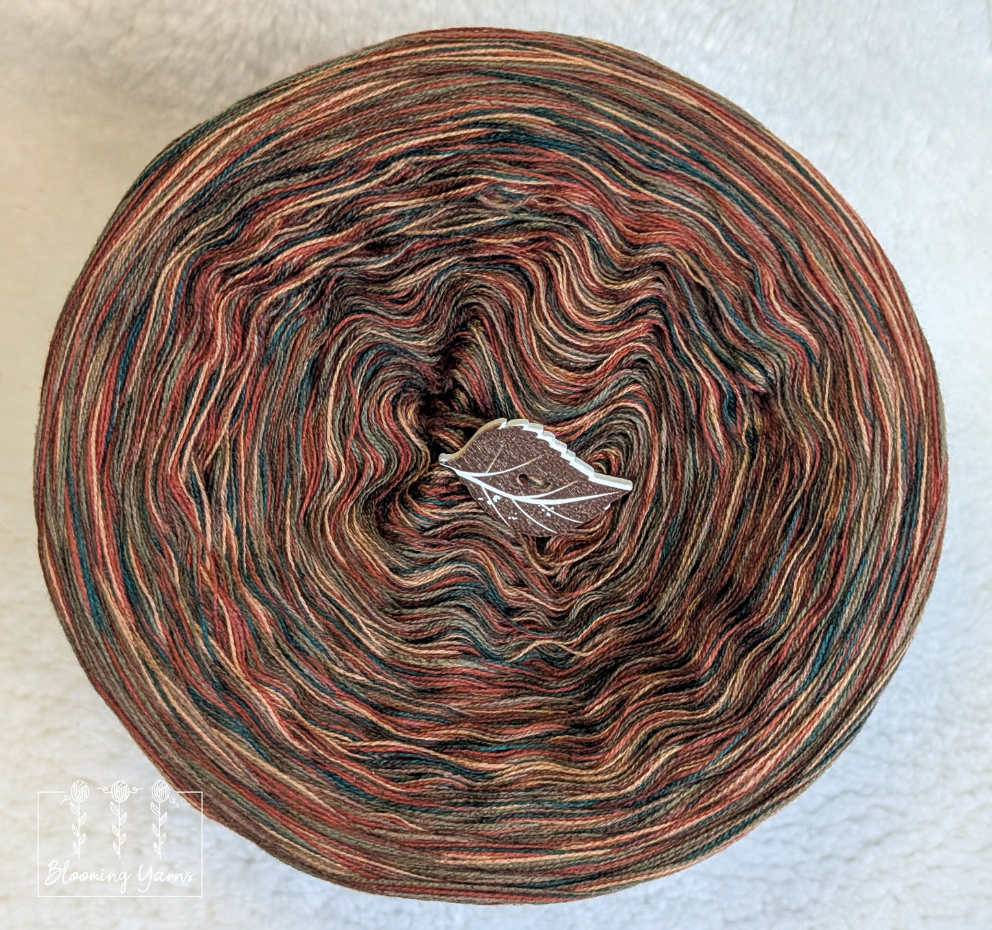 Melange yarn cake colour combination MEL007