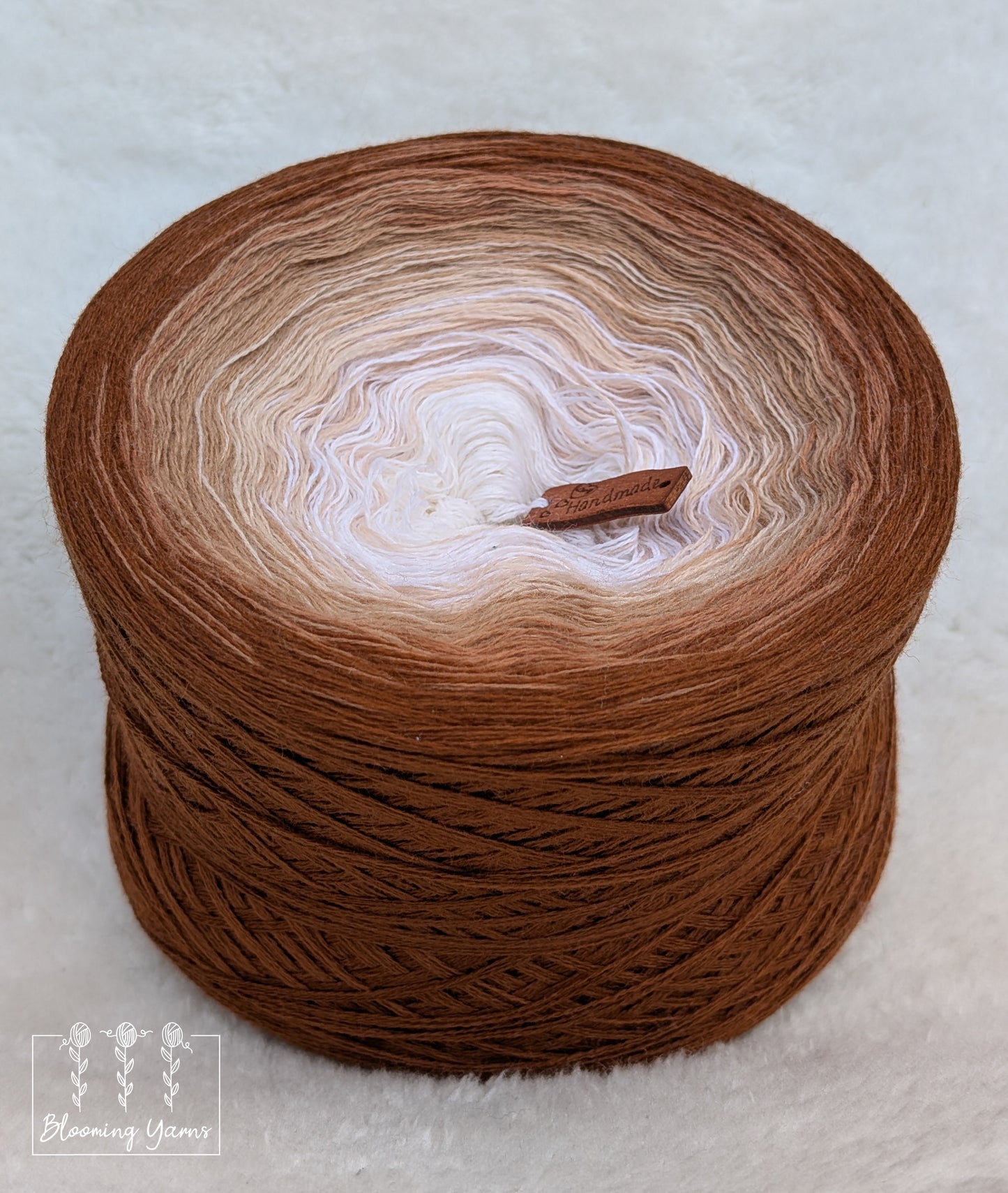 Gradient ombre yarn cake colour combination MA029 "Earthy Dunes"