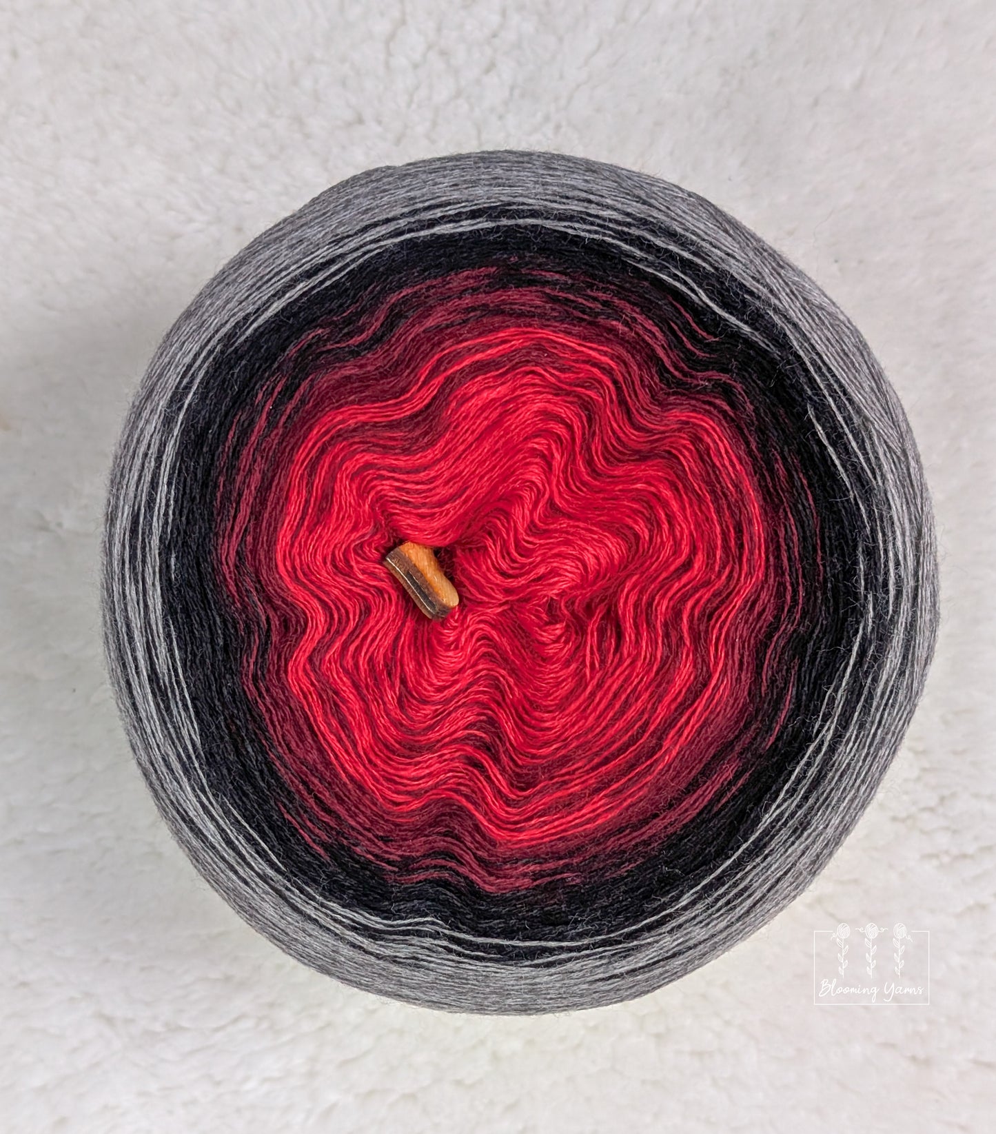 Gradient ombre yarn cake colour combination MA038