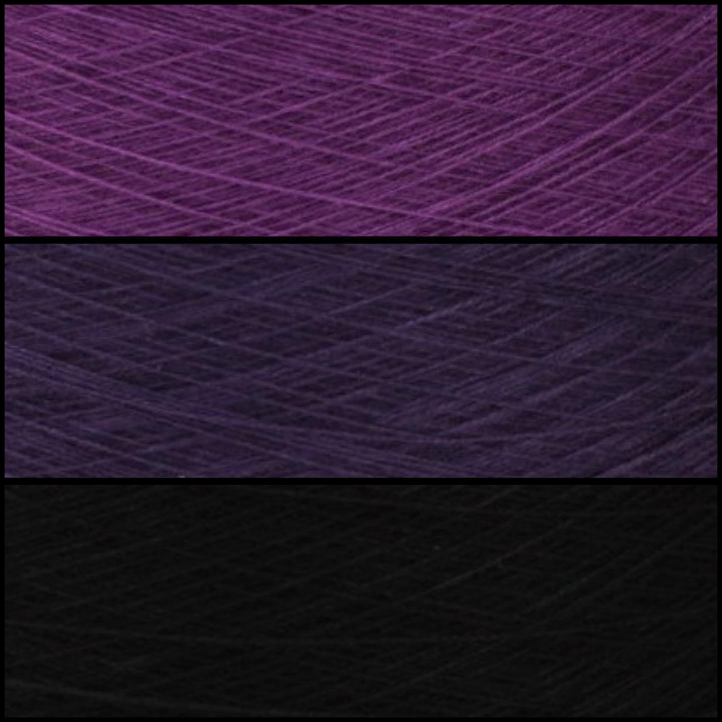 Gradient ombre yarn cake colour combination C249'
