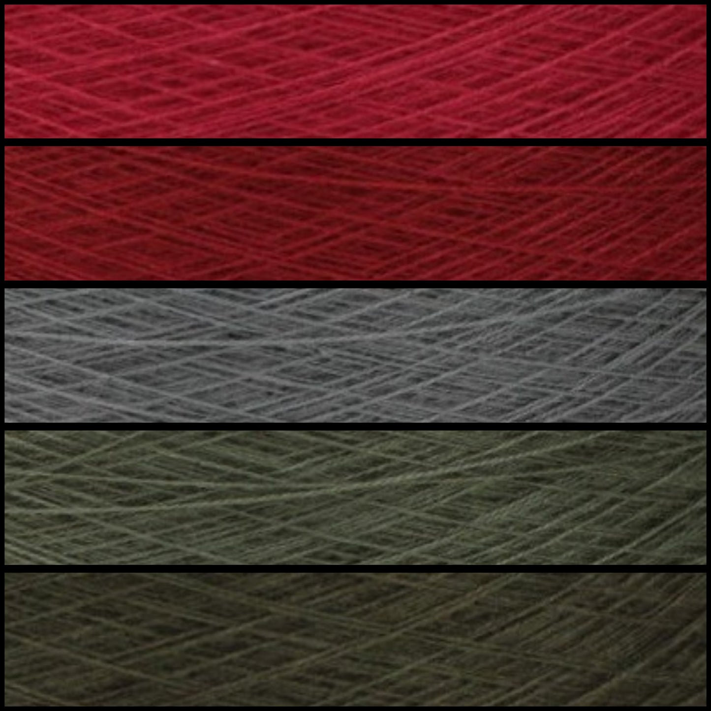 Gradient ombre yarn cake colour combination C399