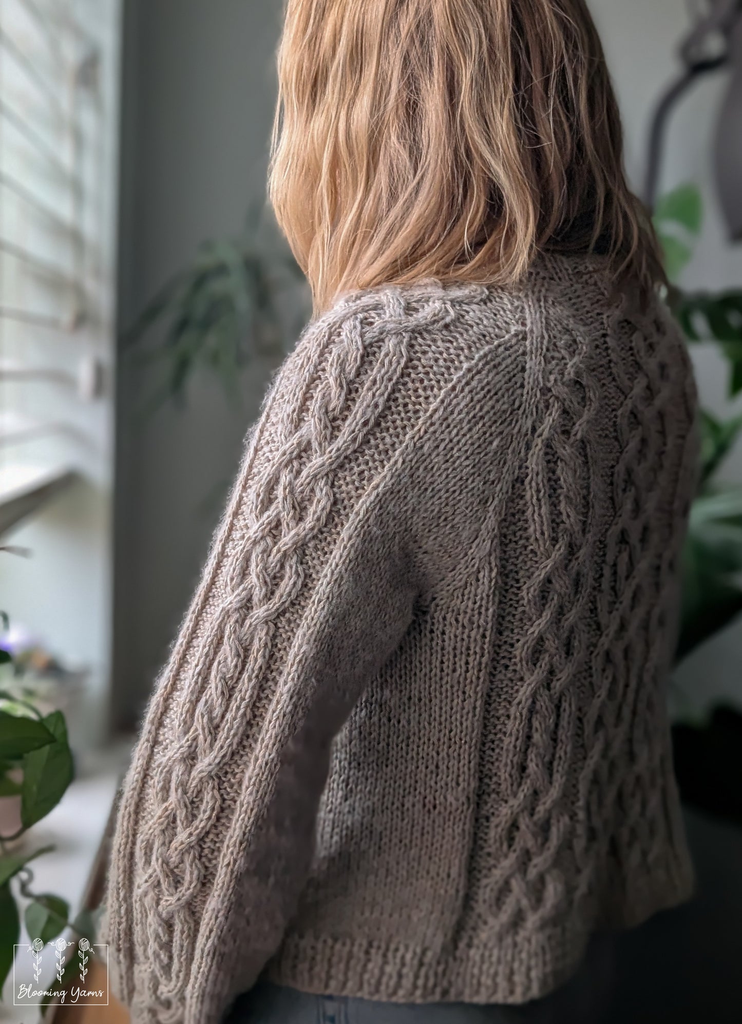 Melange yarn cake colour combination MEL012 "Glimmering Fields"