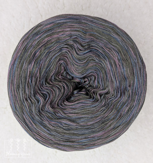 Melange yarn cake colour combination MEL015