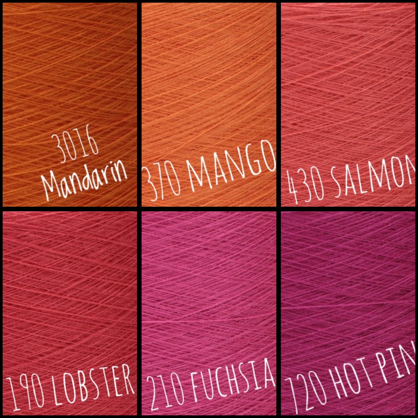 Gradient ombre yarn cake colour combination C381