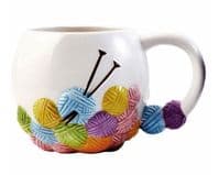Colourfull yarn design mug