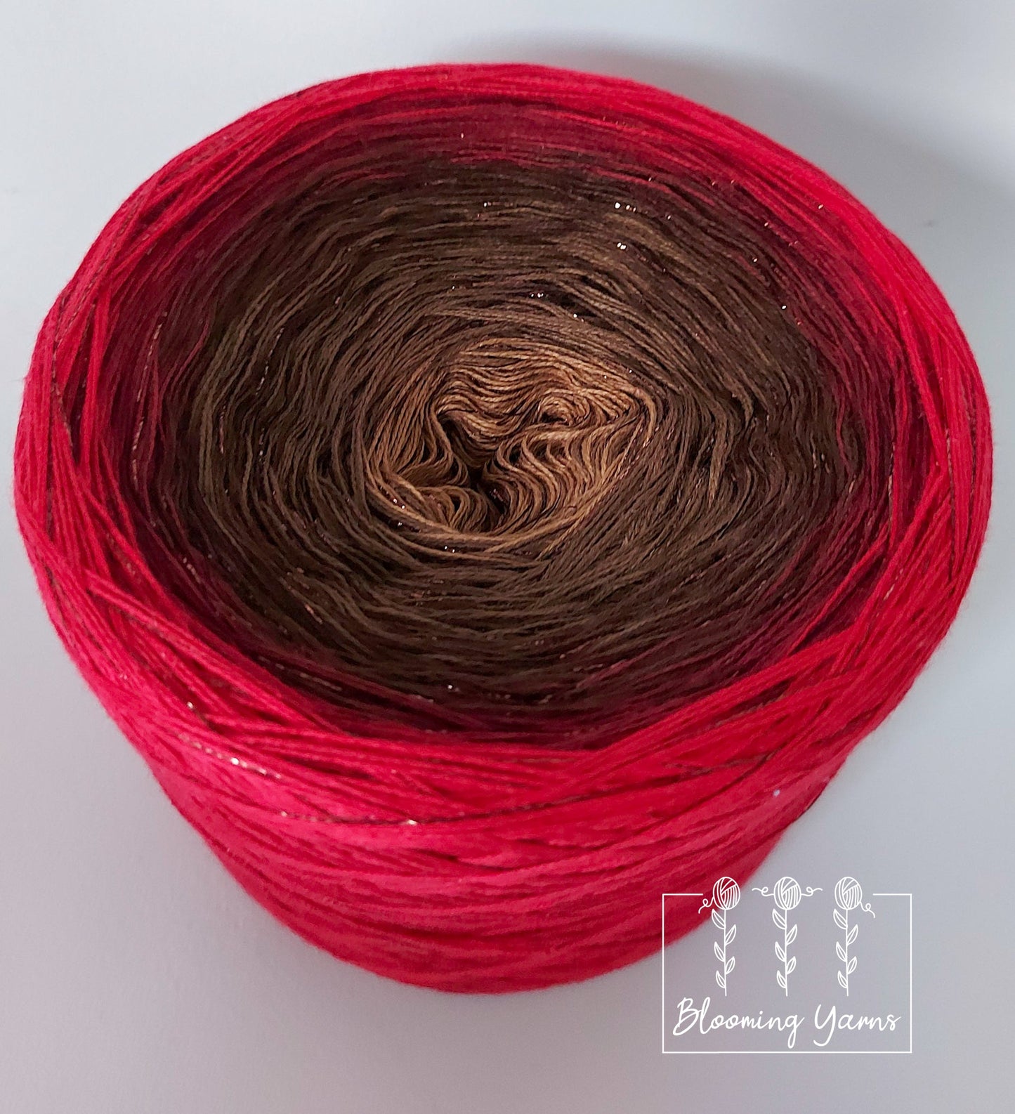 Gradient ombre yarn cake, colour combination C097