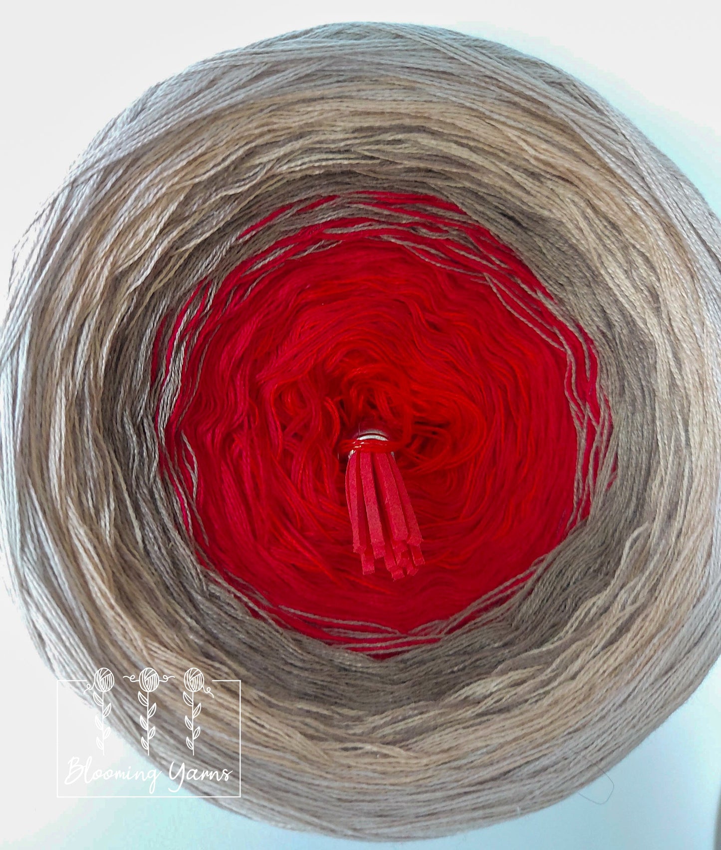Gradient ombre yarn cake, colour combination C102