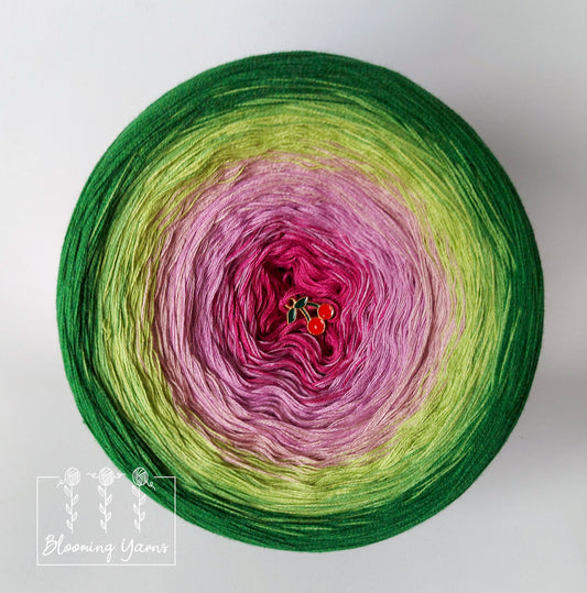 Gradient ombre yarn cake, colour combination C107