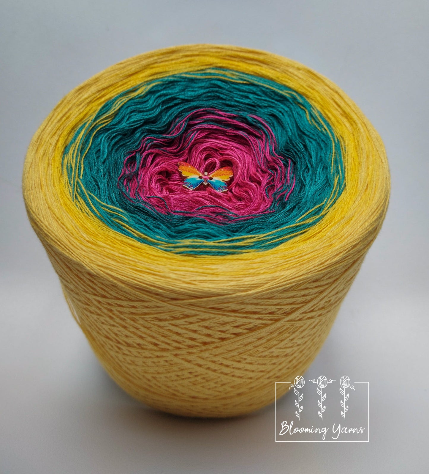 Gradient ombre yarn cake, colour combination C119