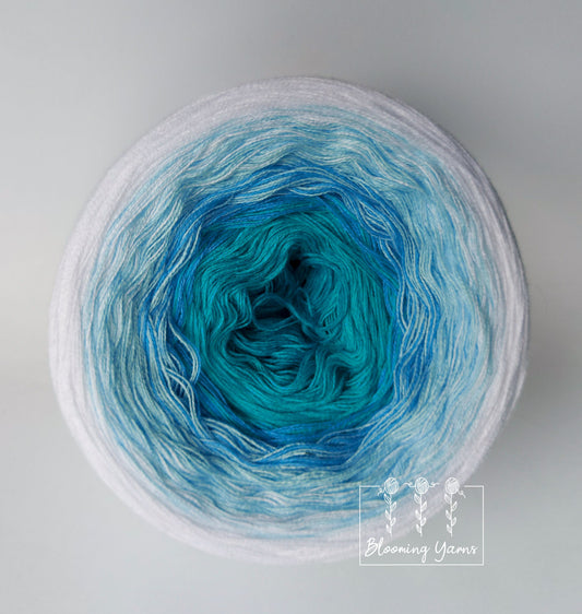 Gradient ombre yarn cake, colour combination C125