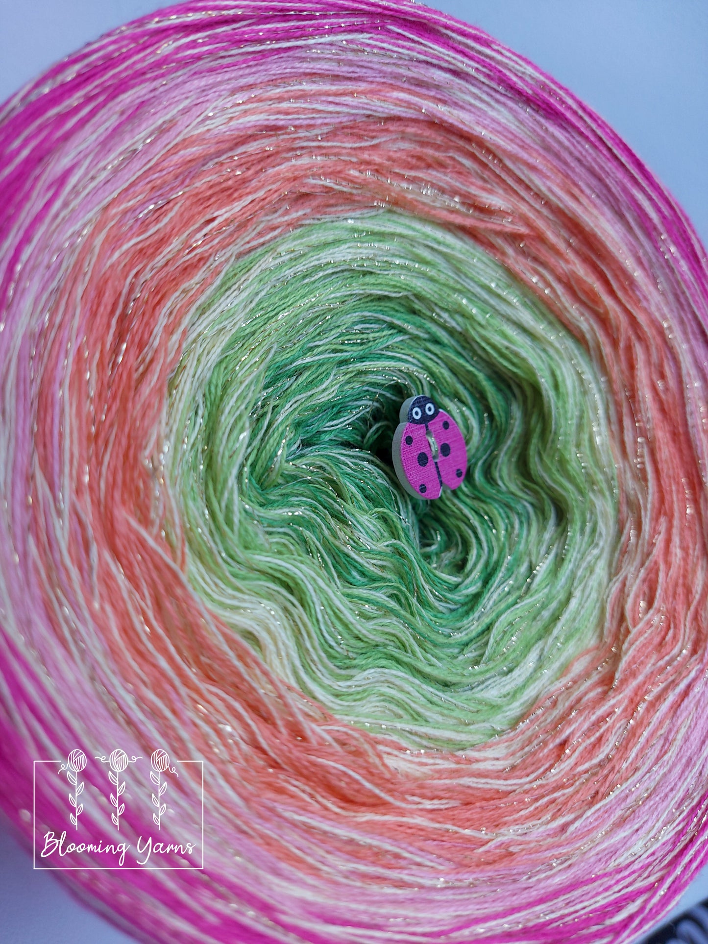 Gradient ombre yarn cake, colour combination C130