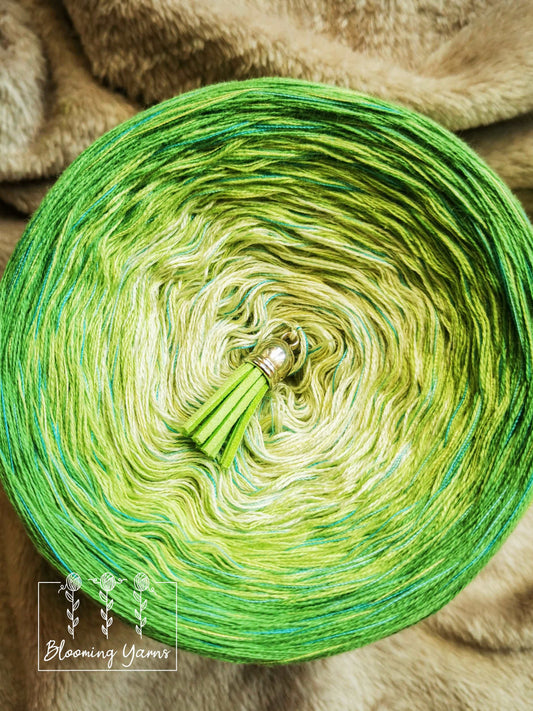 Gradient ombre yarn cake, colour combination C073