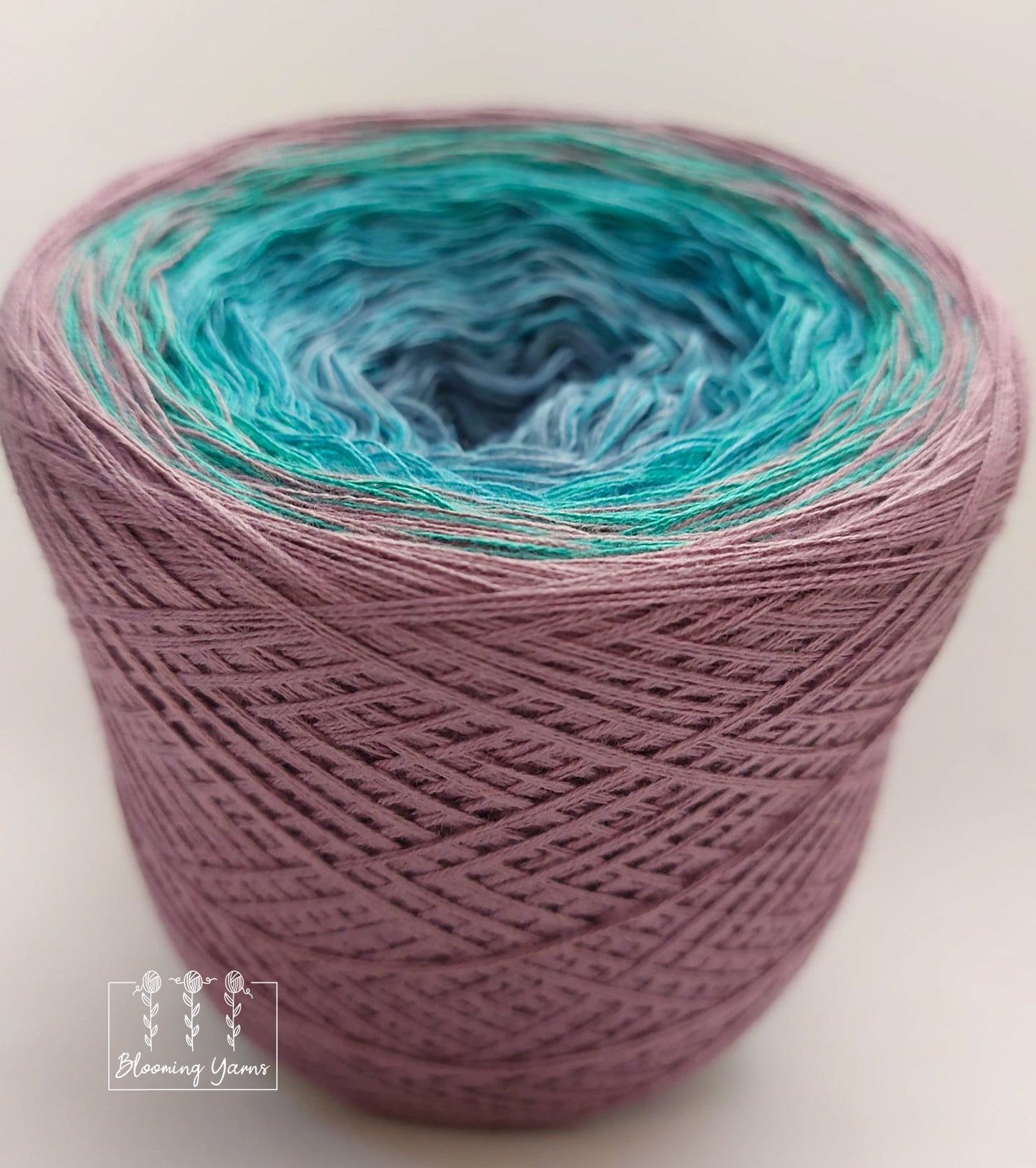 Gradient ombre yarn cake, colour combination C143